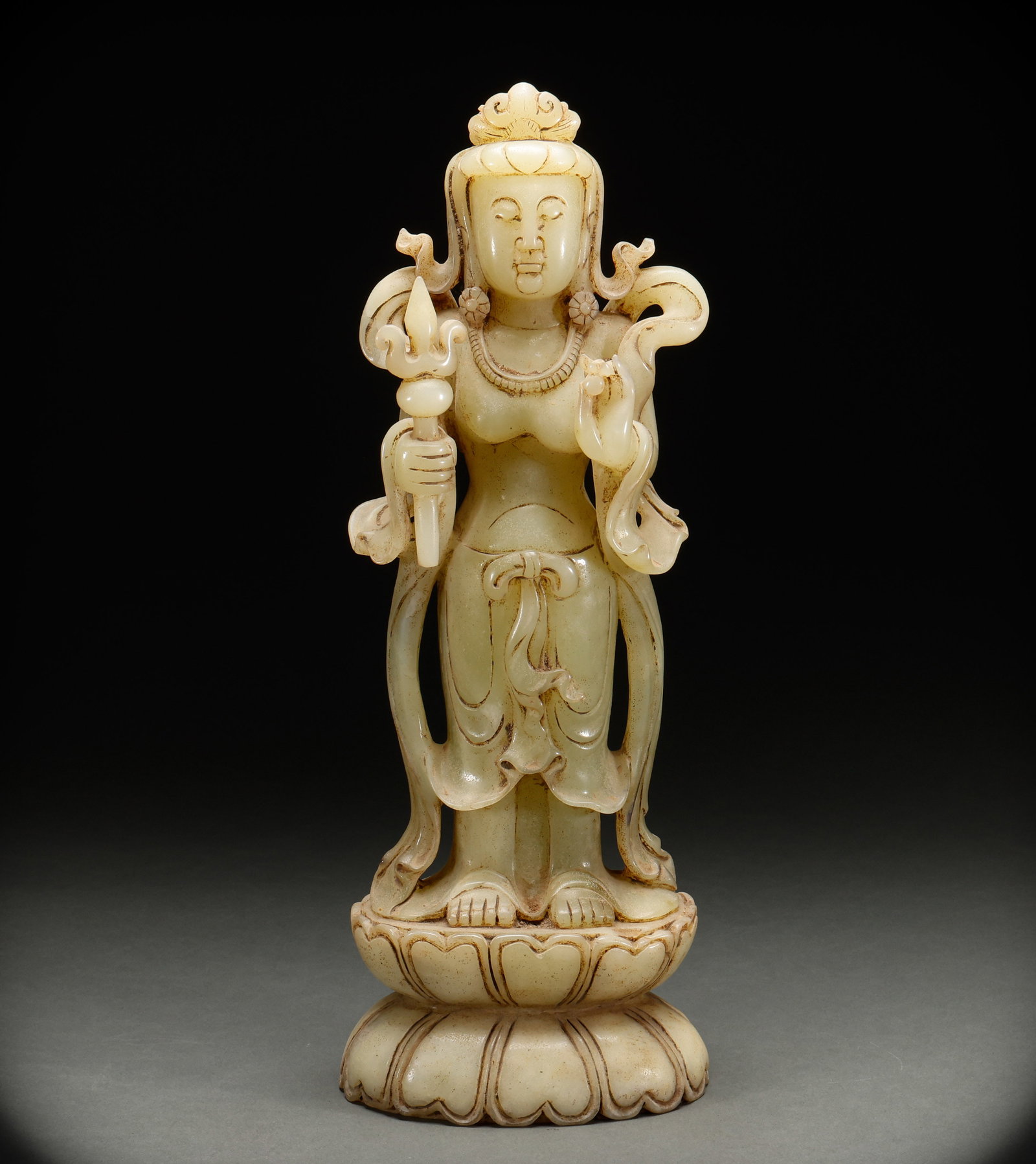 Qing Dynasty Xiuyu Guanyin Statue (1 of 10)