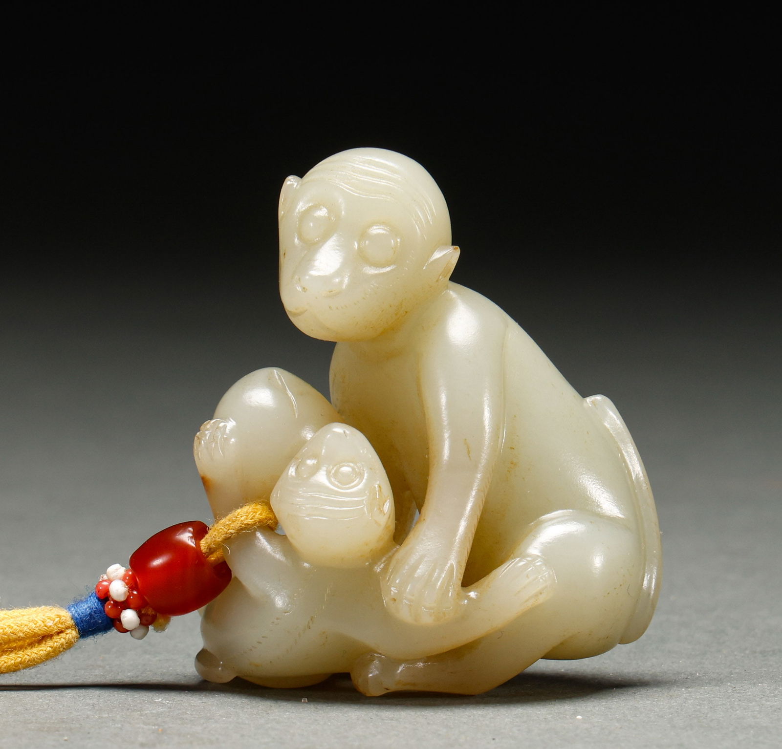 Hotan Jade Monkey in Qing Dynasty (1 of 5)