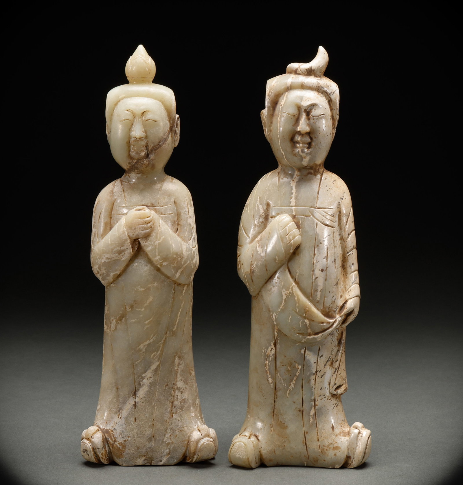 A group of Tang people from Hotan Jade before the Ming Dynasty (1 of 13)