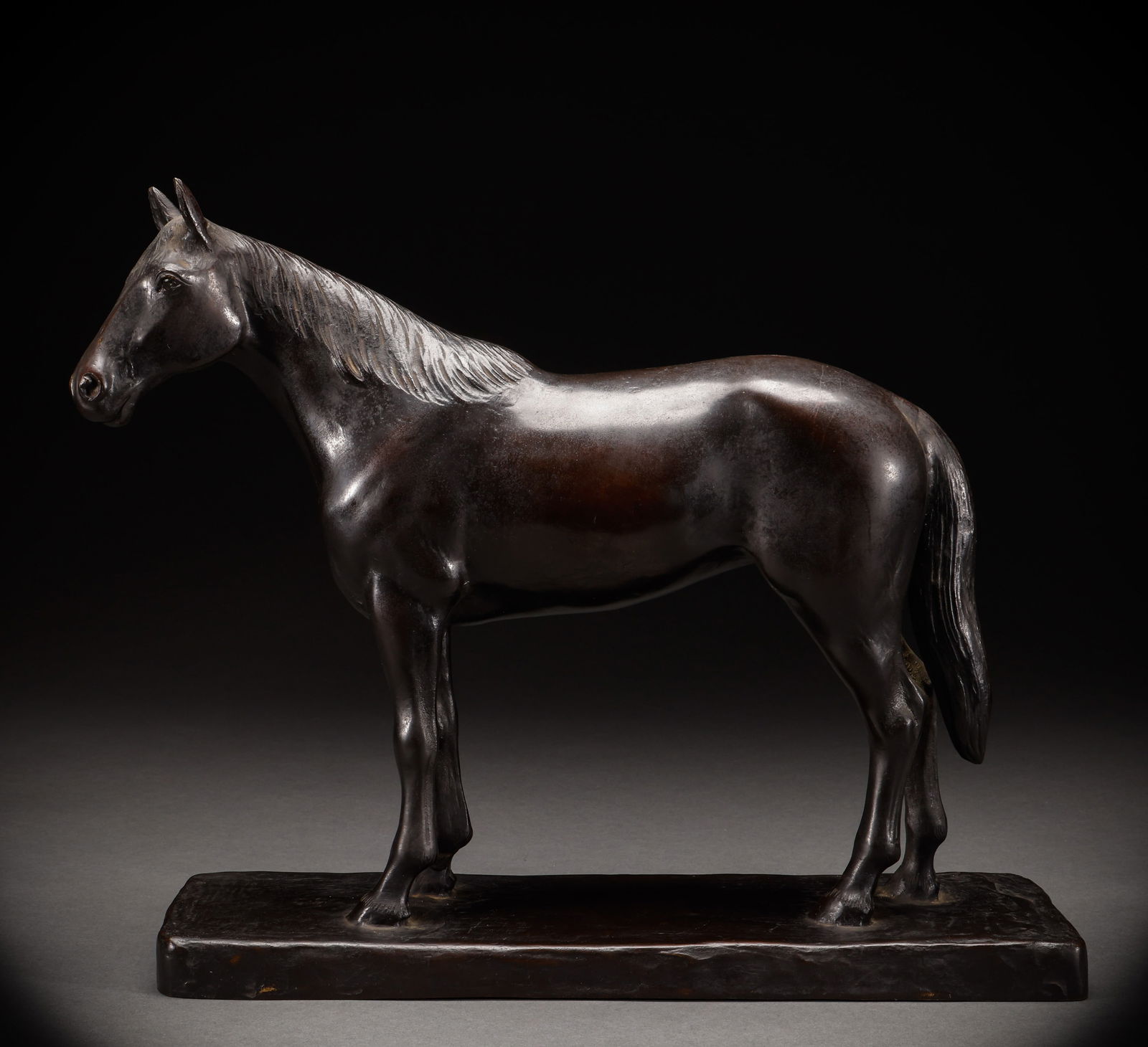 Qing Dynasty bronze horse (1 of 9)