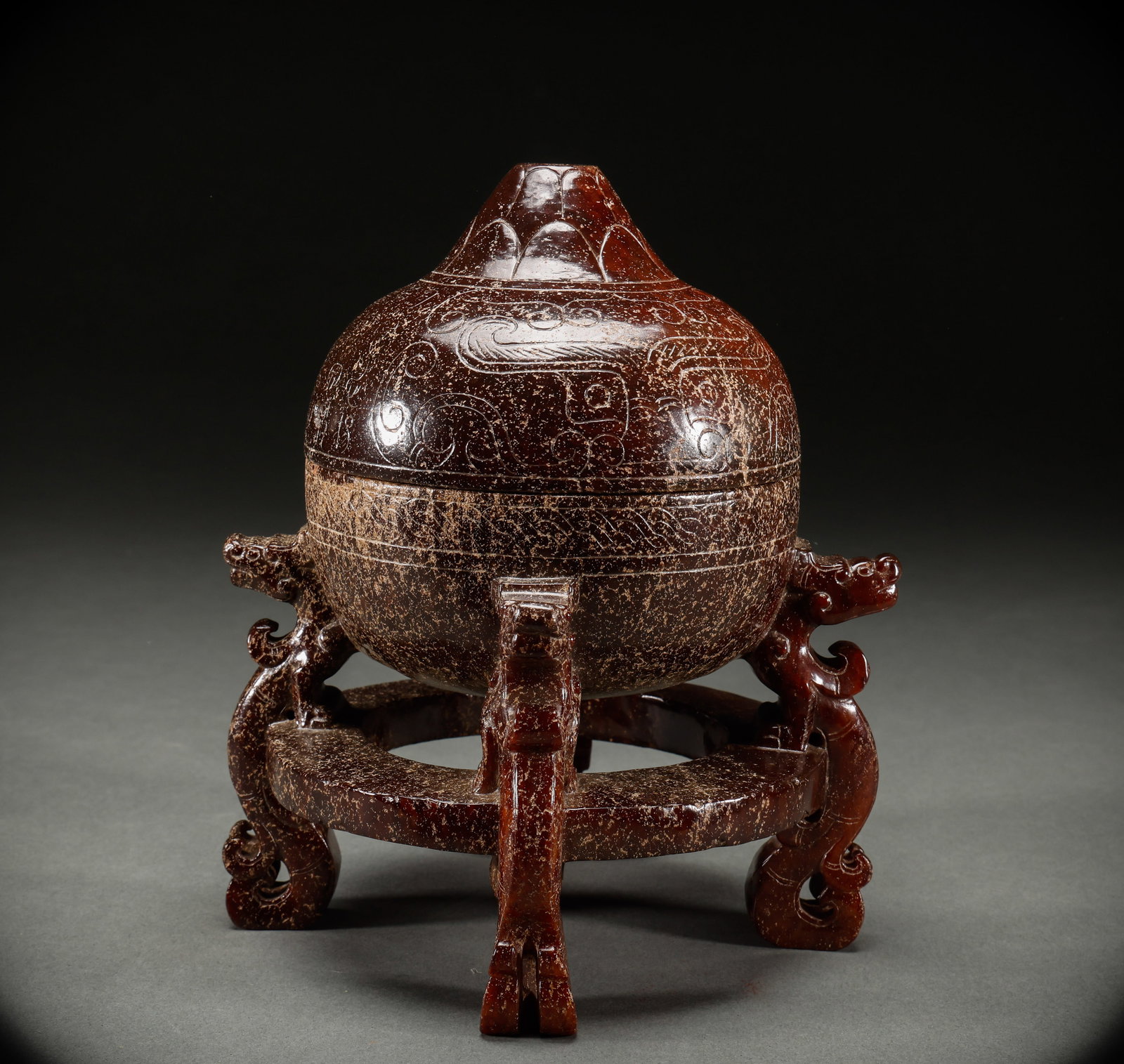 Hetian Jade Furnace before the Ming Dynasty (1 of 7)