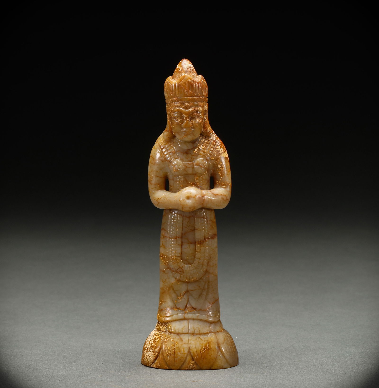 Statues of Hetian Jade Buddha in the Ming Dynasty (1 of 7)