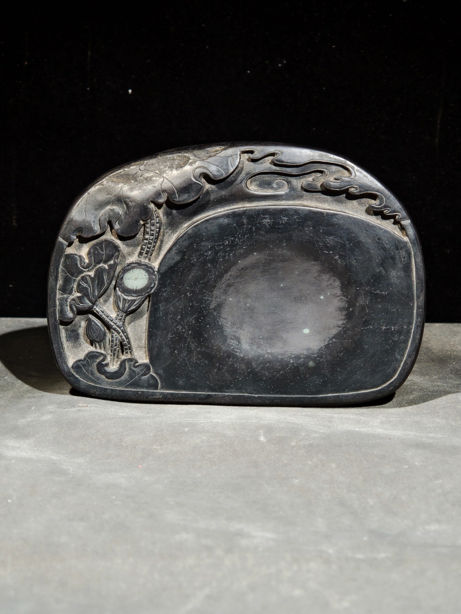 Old Tibetan Duan Stone Inkstone (1 of 9)