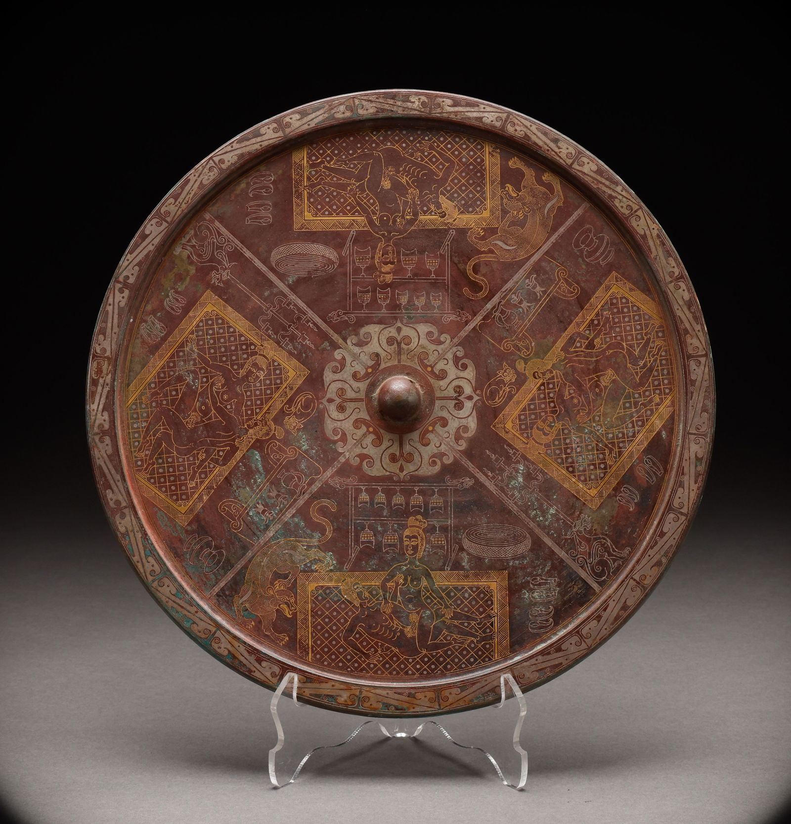 Before the Ming Dynasty, bronze mirrors (1 of 7)