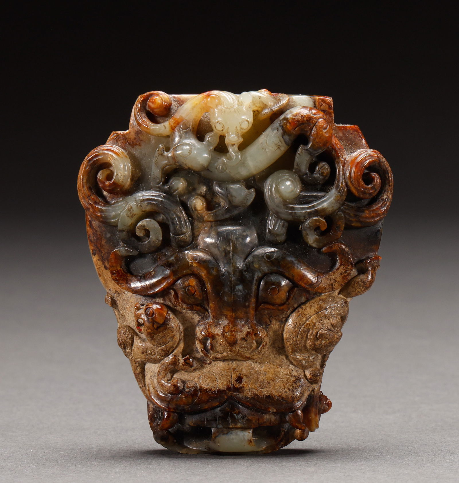 Hotan Jade Mask before the Ming Dynasty (1 of 8)