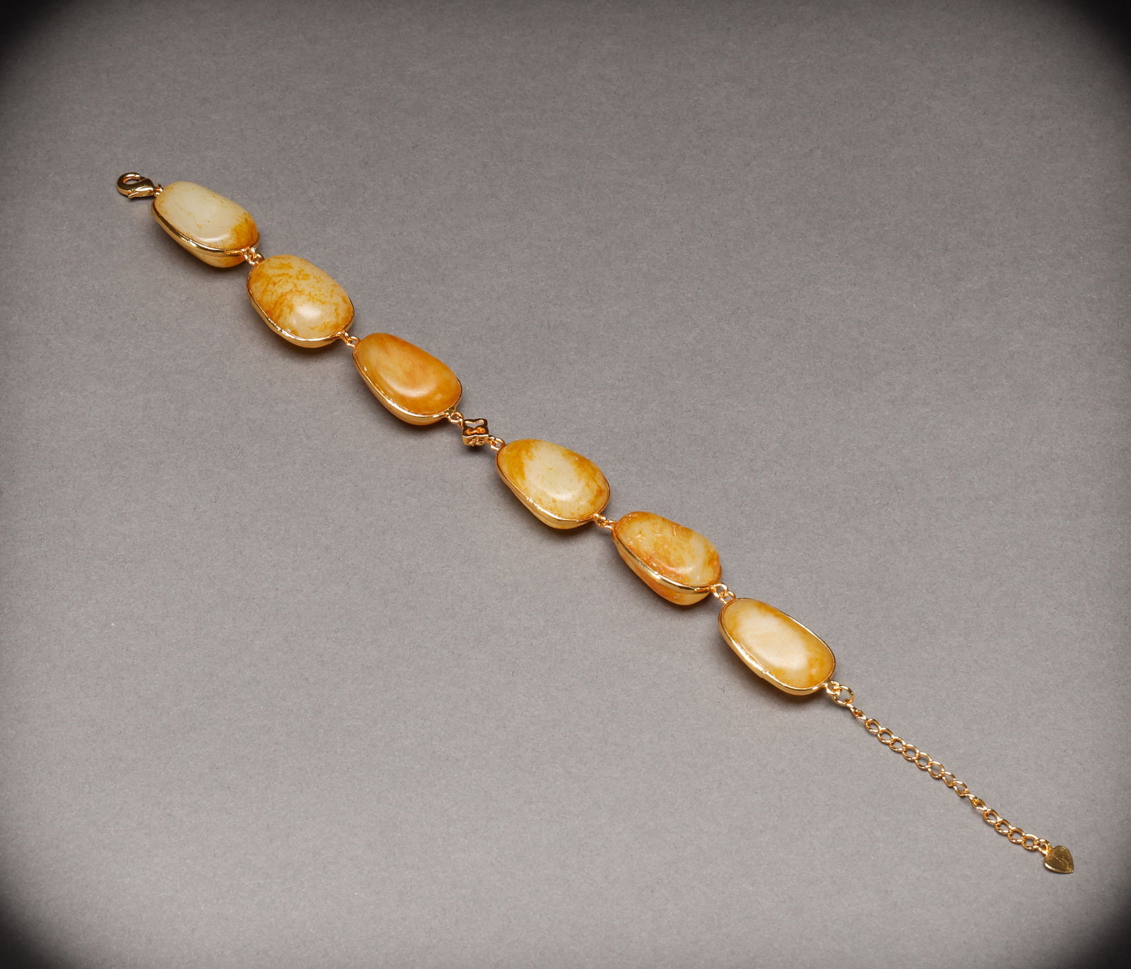 Qing Dynasty Hotan Jade Original Stone Necklace (1 of 7)