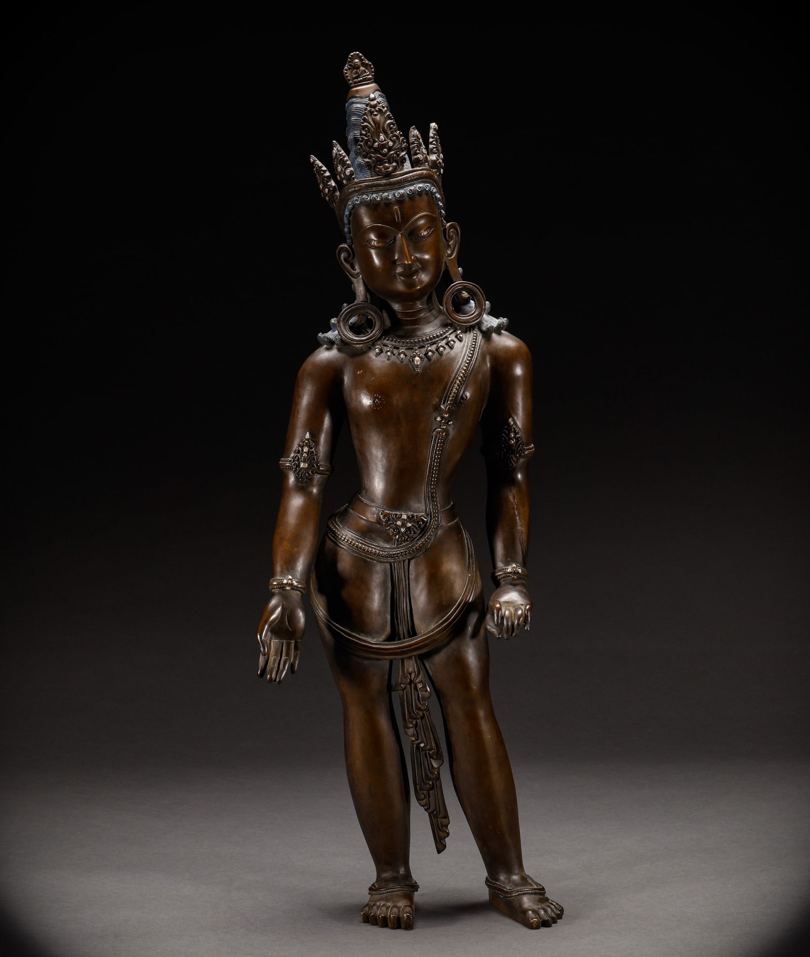 Bronze gilded Buddha statues from the Ming Dynasty (1 of 11)