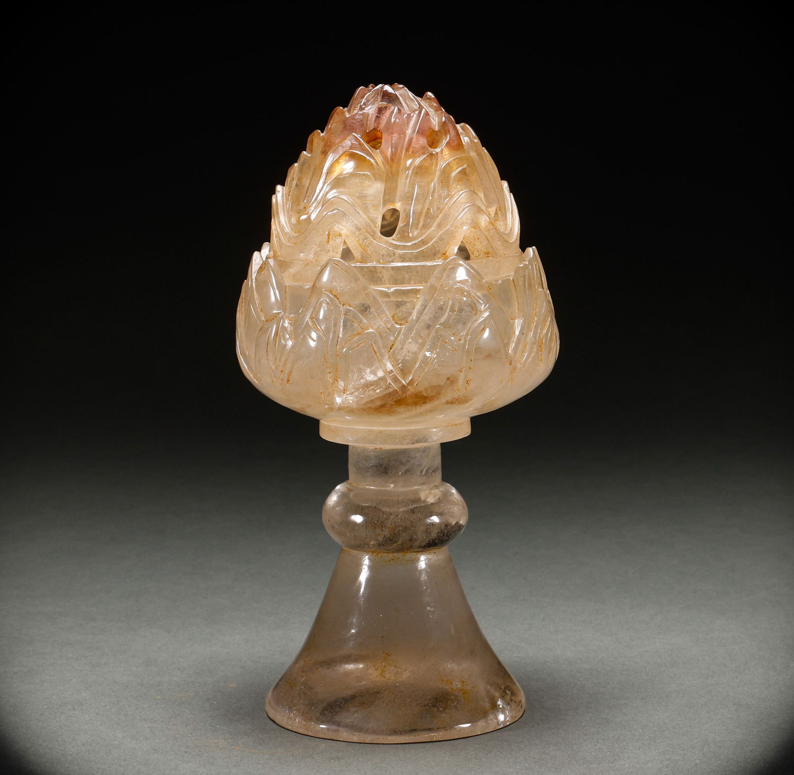 Qing Dynasty Crystal Boshan Furnace (1 of 10)