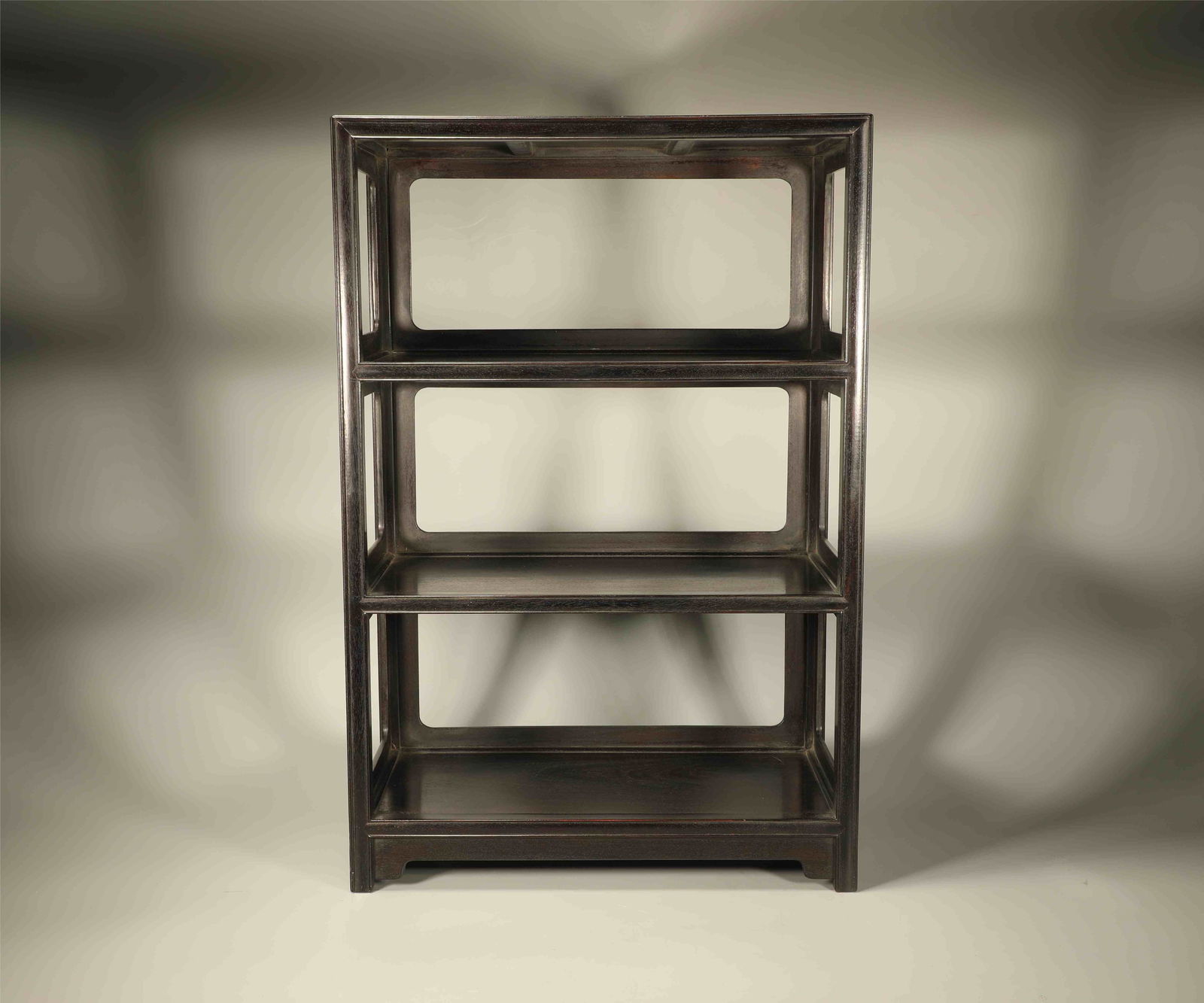 Qing Dynasty Purple Sandalwood Tea Hut: Length: 40cm, Width: 20cm, Height: 60cm,