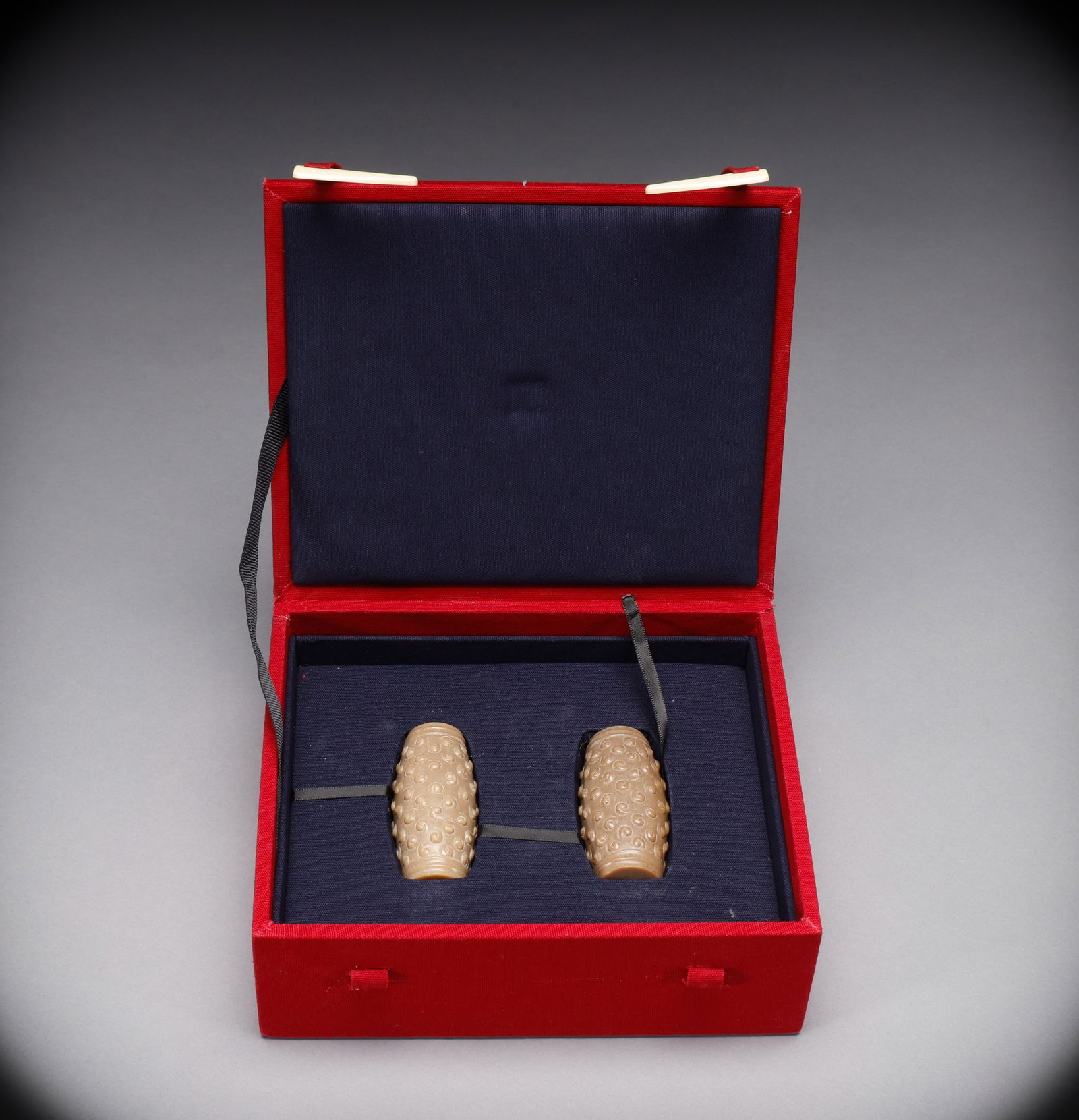 A group of Hotan Jade Lezi before the Ming Dynasty (1 of 9)