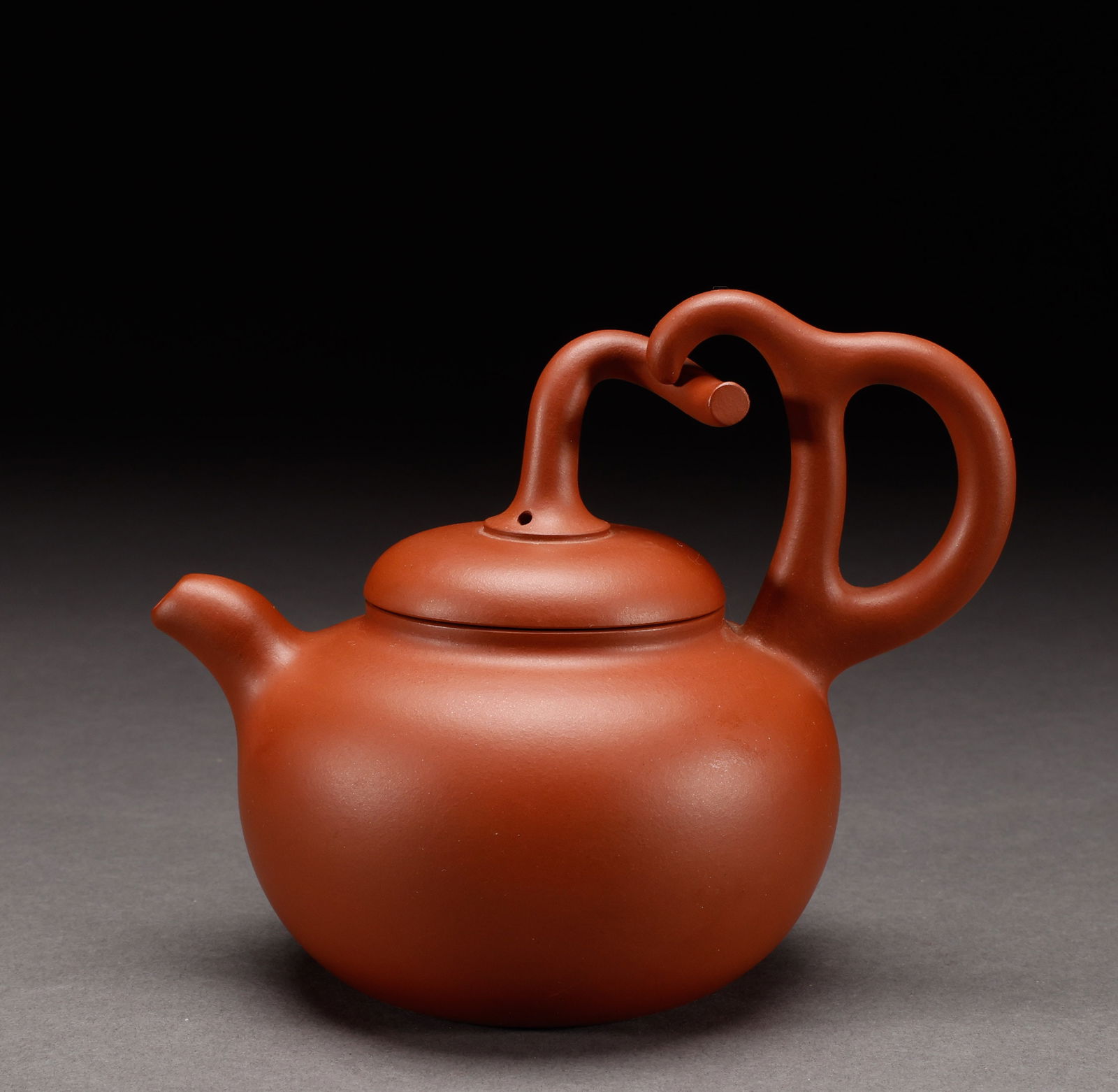 Qing or Republican purple clay teapot (1 of 7)
