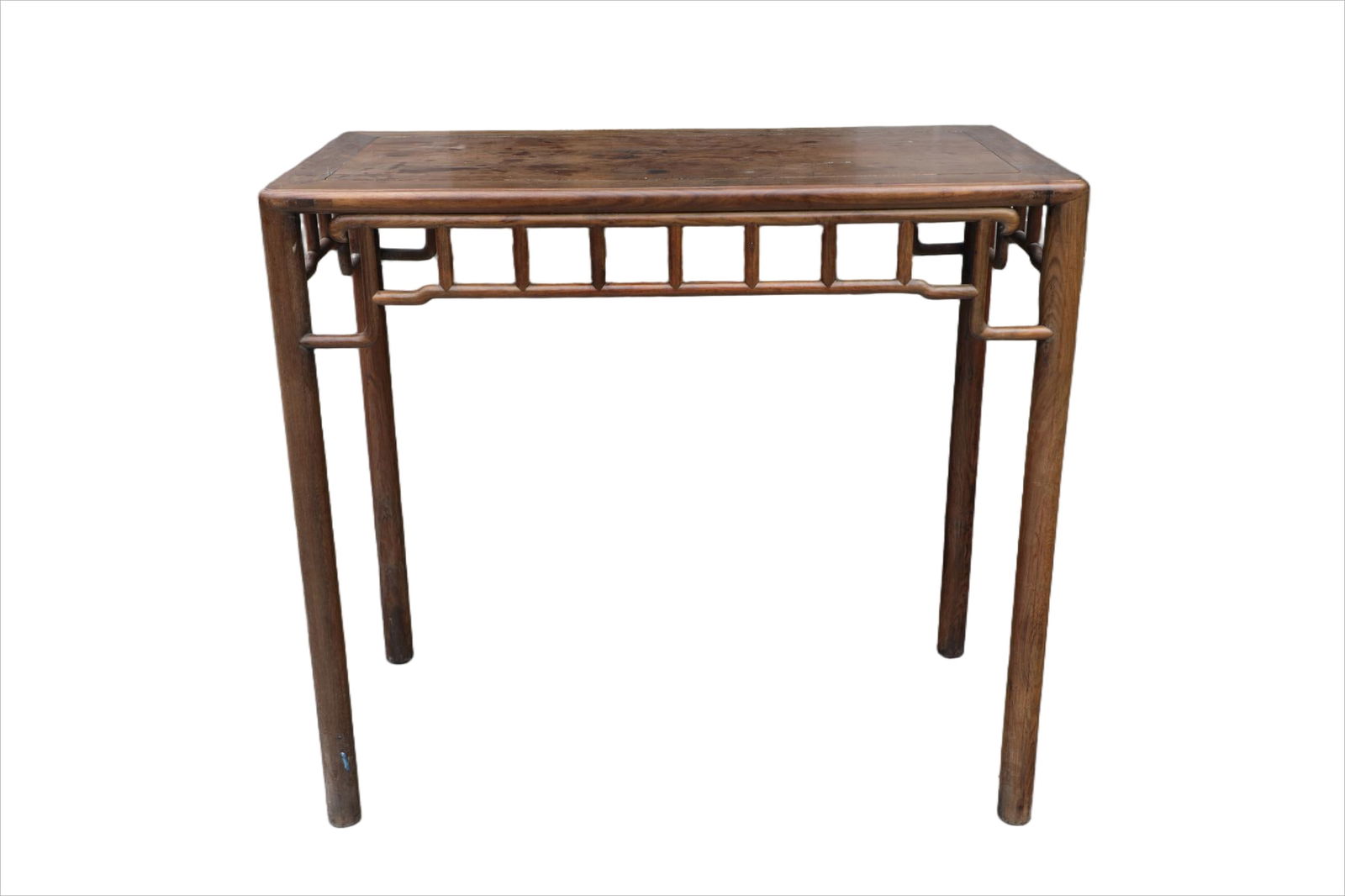 Qing Dynasty Huanghua Pear Luo Guo Cheng Tiao Case: Length: 90cm, Width: 45cm, Height: 82cm,