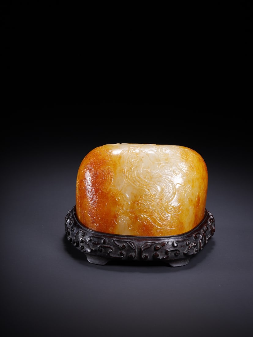 Hotan Jade Original Stone of Qing Dynasty (1 of 10)
