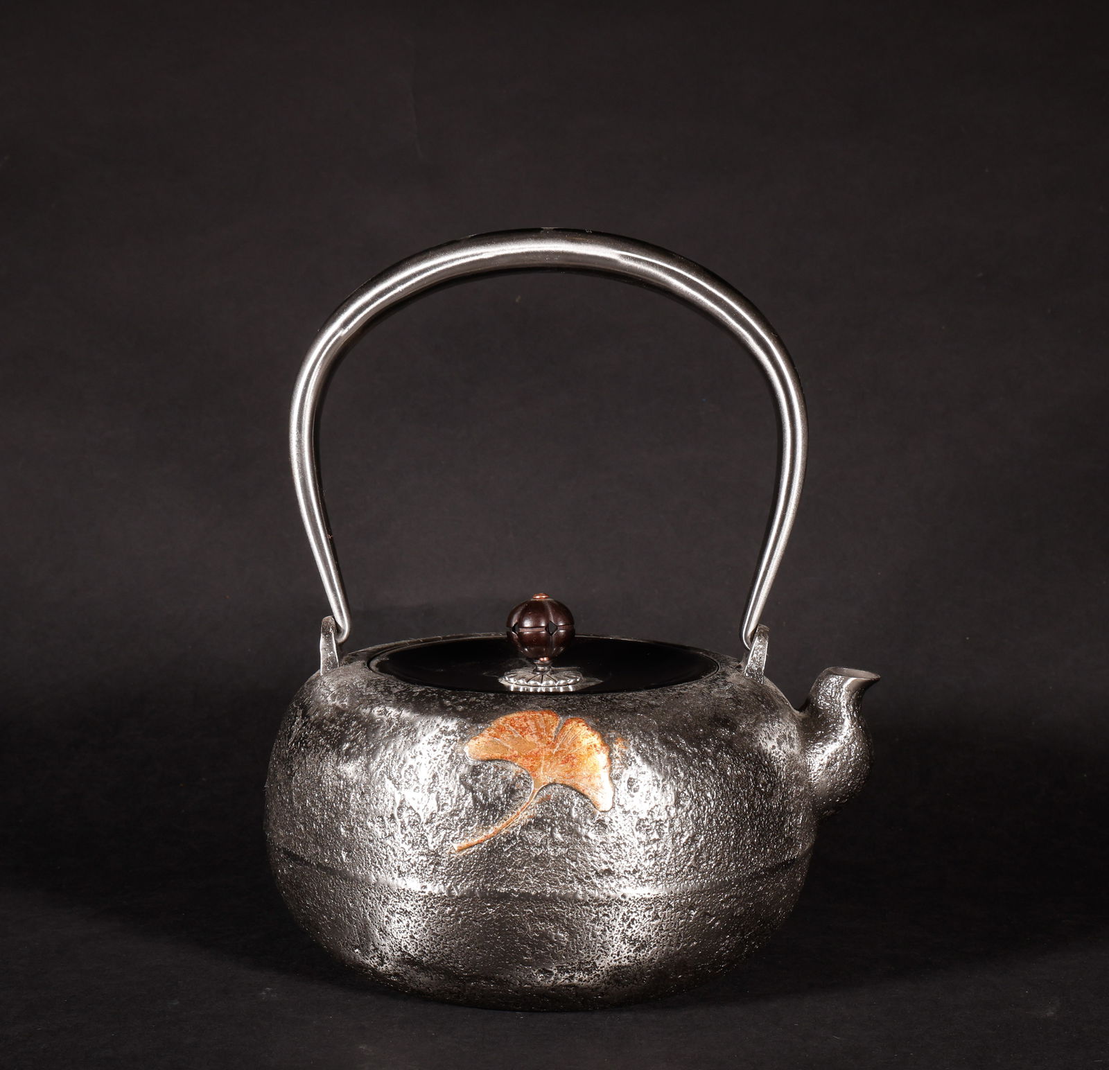 Old Japanese Iron Pot (1 of 6)