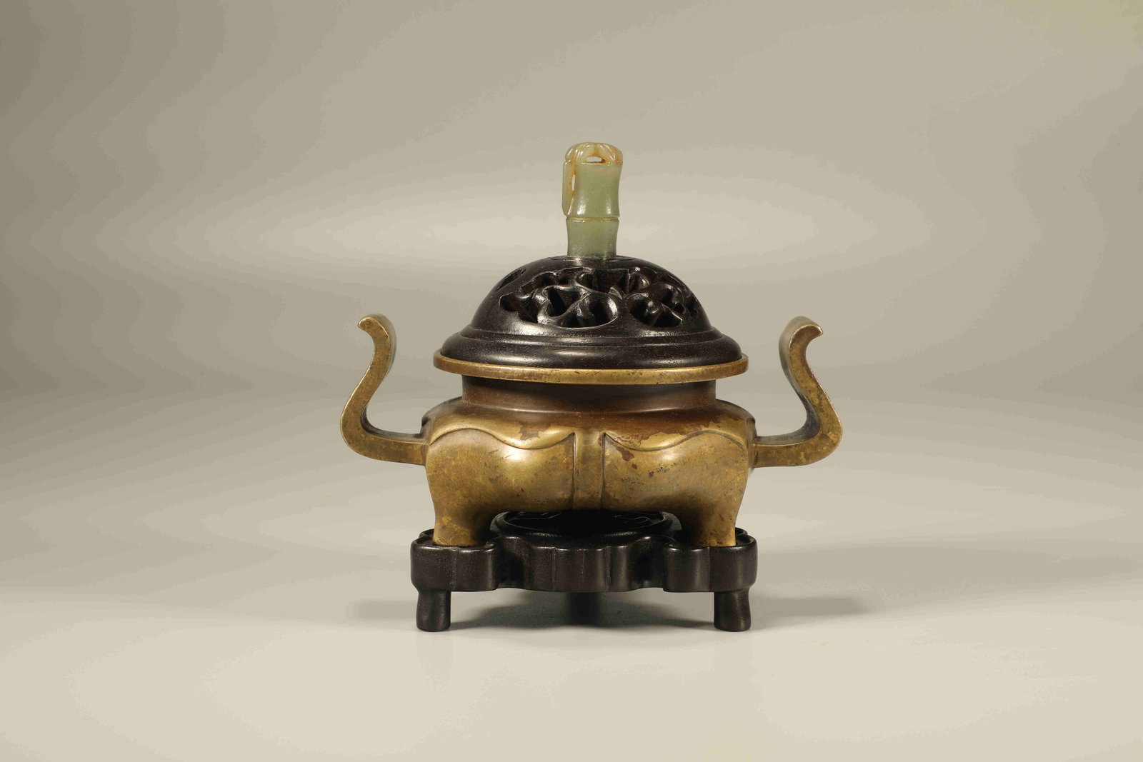 Copper Chao Guan Ear Incense Burner (1 of 6)