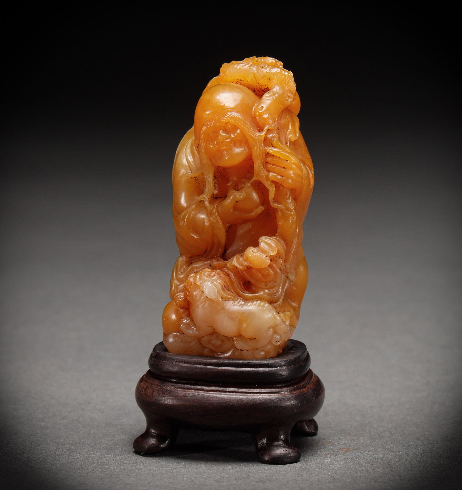 Qing Dynasty Shoushan Tian Huangshi Shouxing (1 of 8)