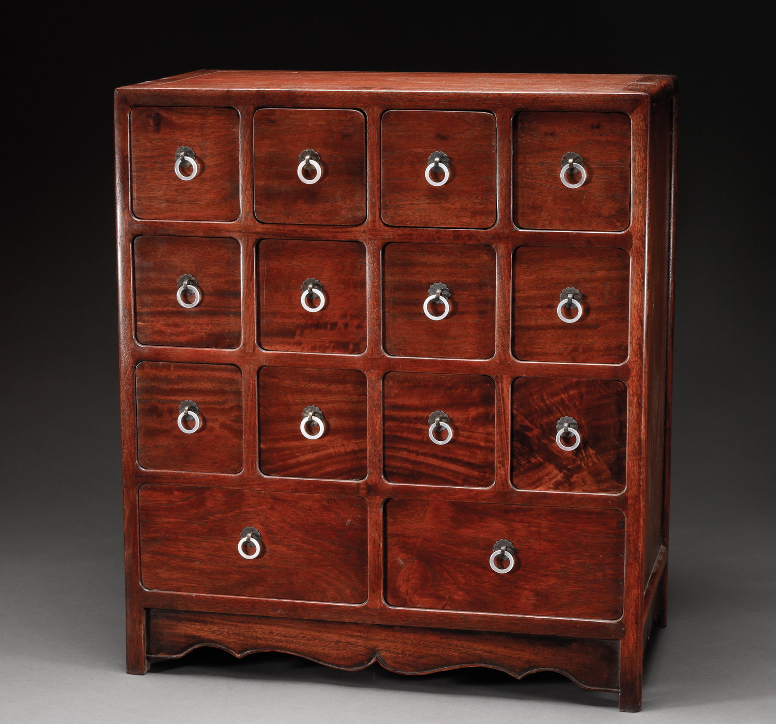 Qing Dynasty Huanghua Pear Medicine Cabinet: Length: 50cm, width: 26cm, height: 57cm,