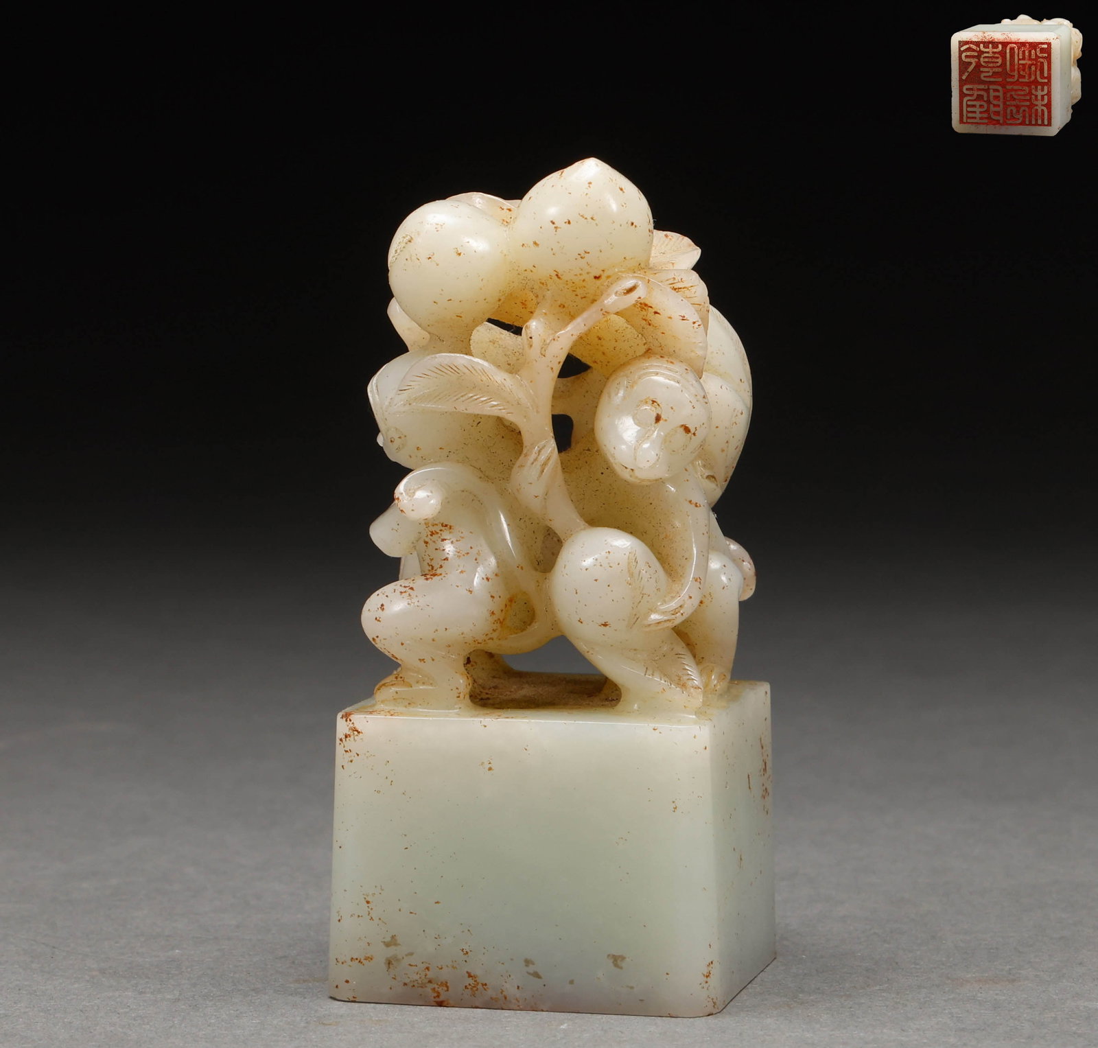Hotan Jade Monkey in Qing Dynasty (1 of 8)