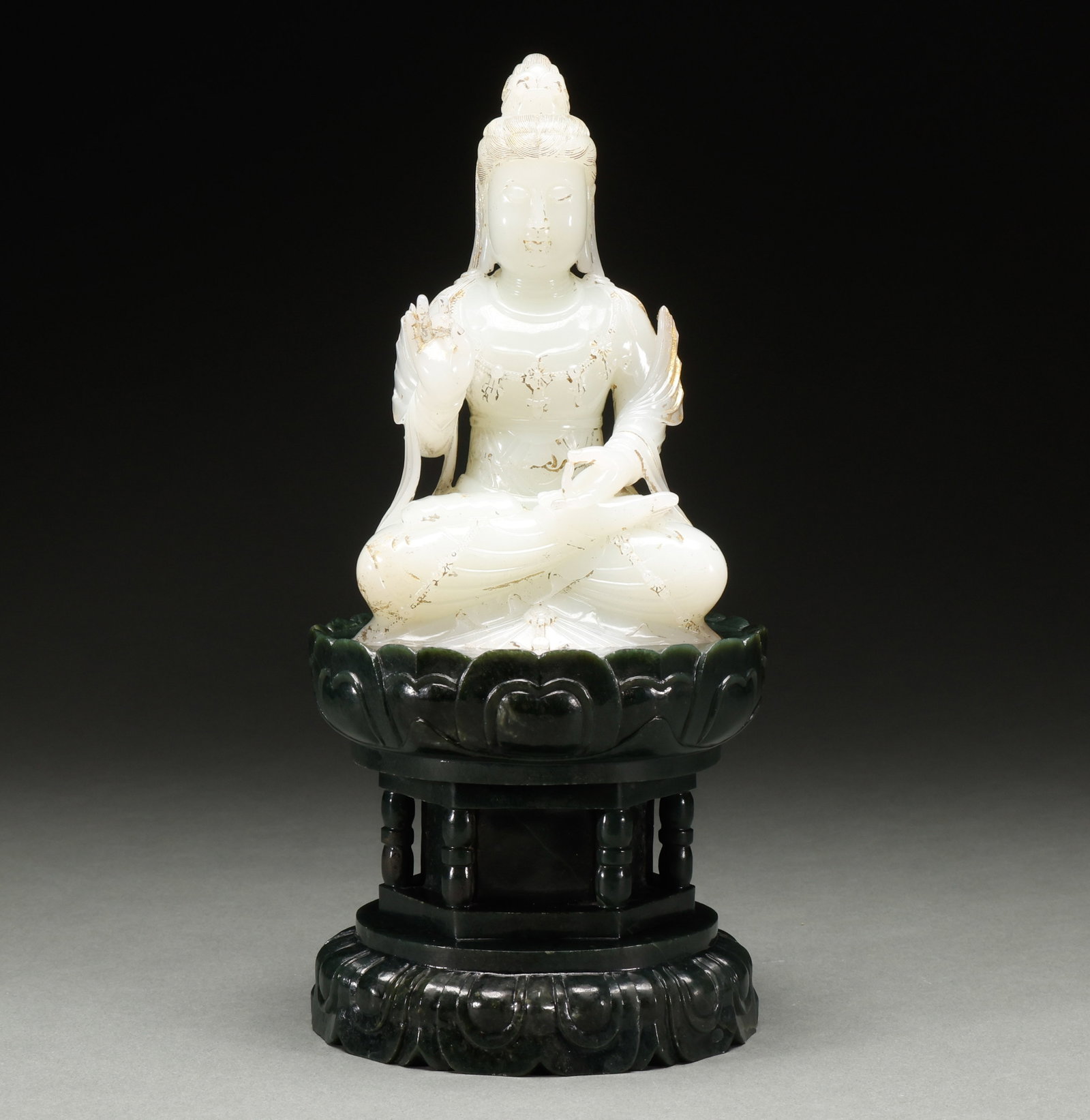 Statues of Hotan Jade Buddha in the Qing Dynasty (1 of 13)