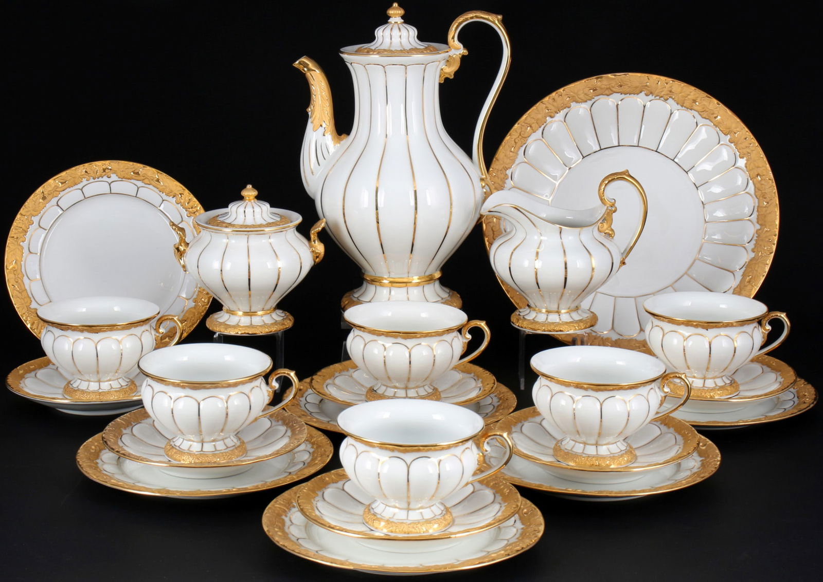 Meissen X-Form coffee service for 6 persons, (1 of 7)