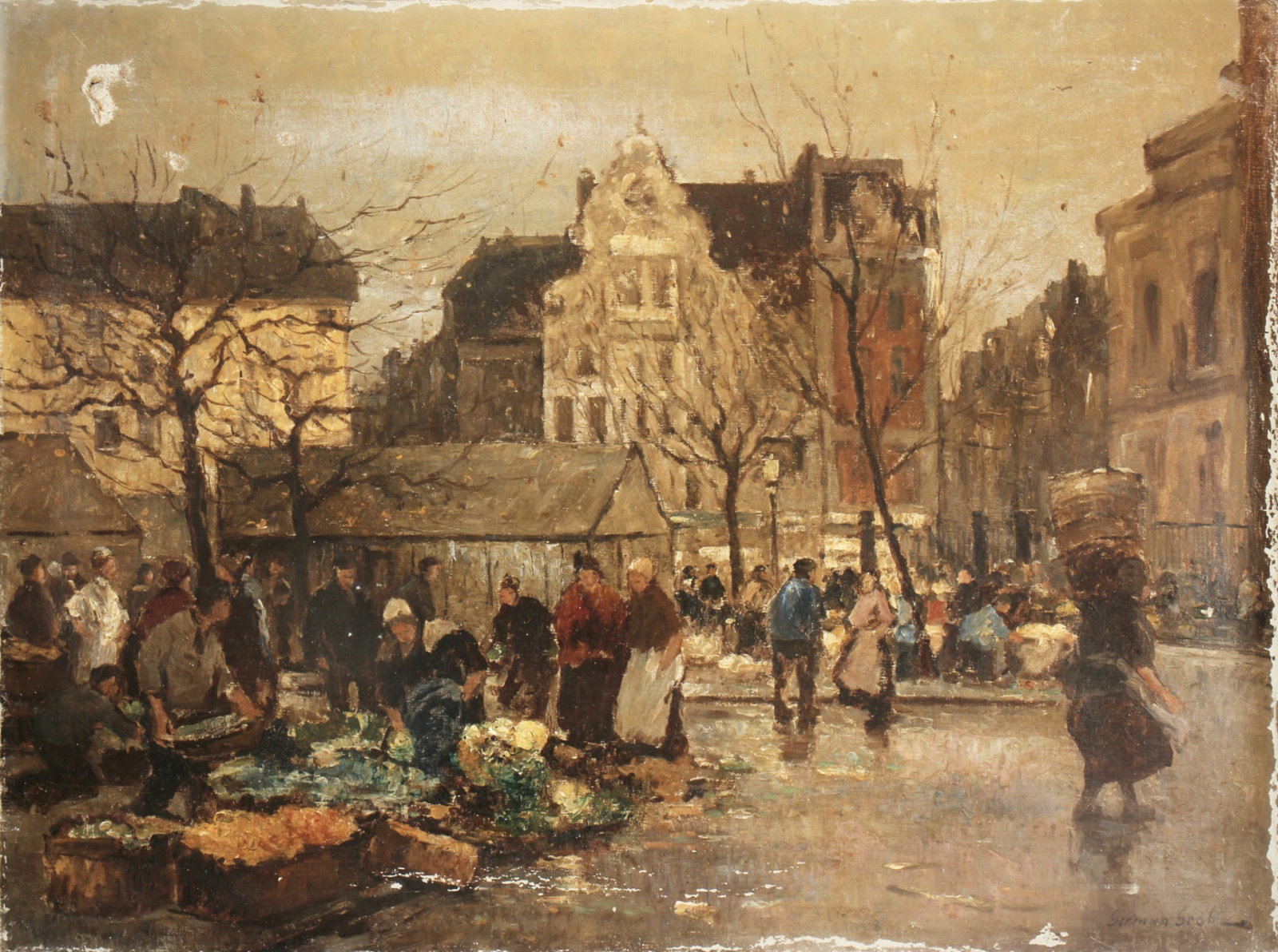 German GROBE (1857-1938) Market, (1 of 5)
