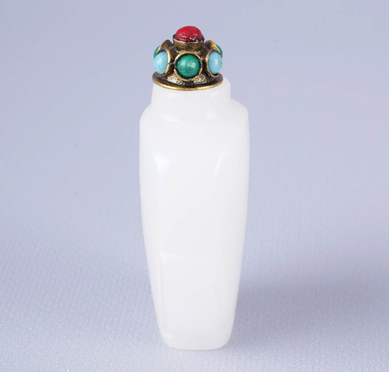 Five snuff bottles, China, - 5