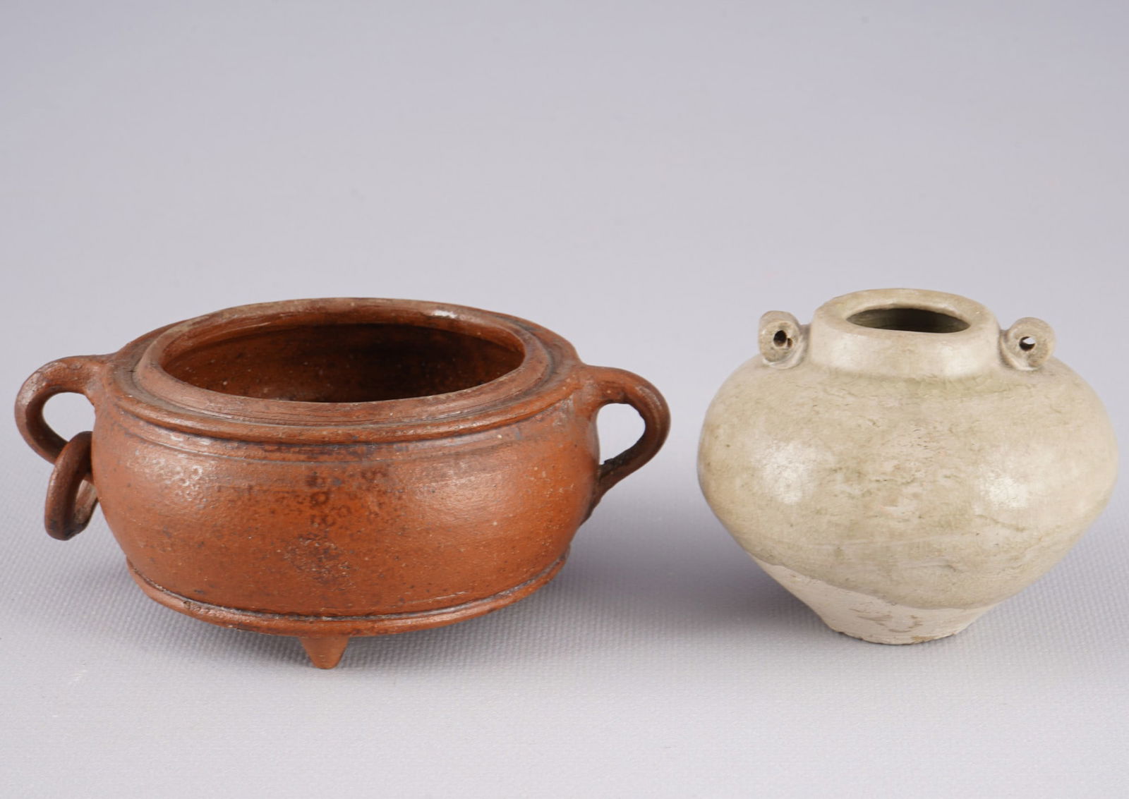 Two ceramic vases, China, - 2