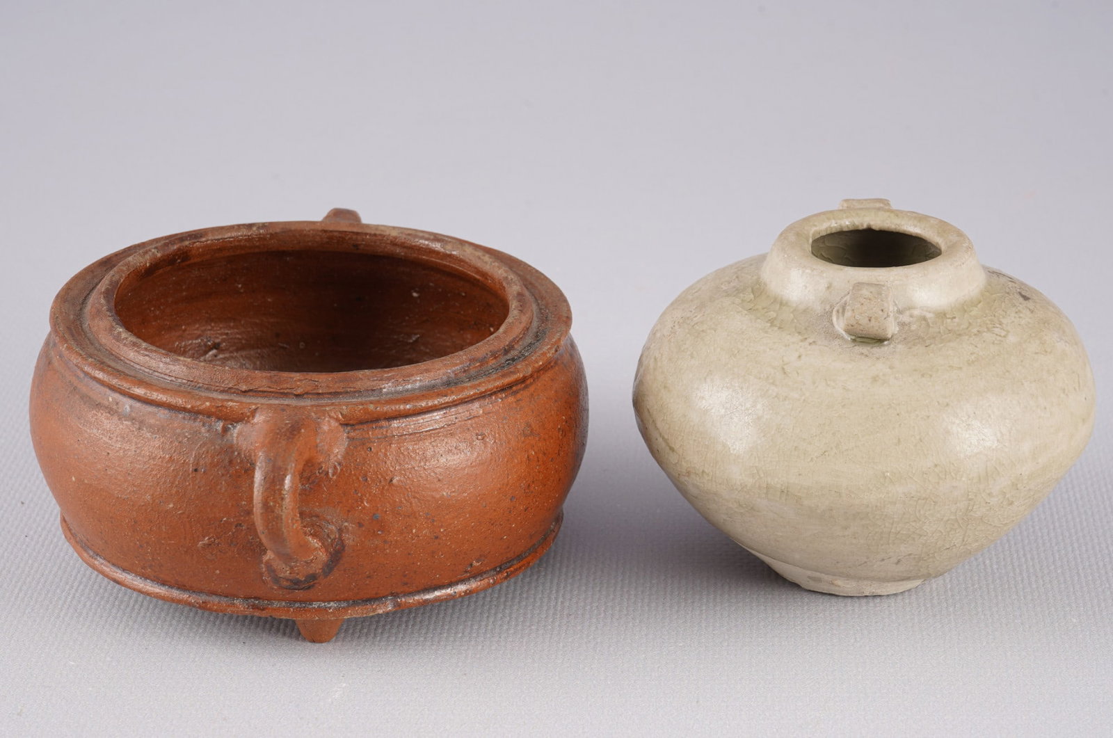 Two ceramic vases, China, - 3
