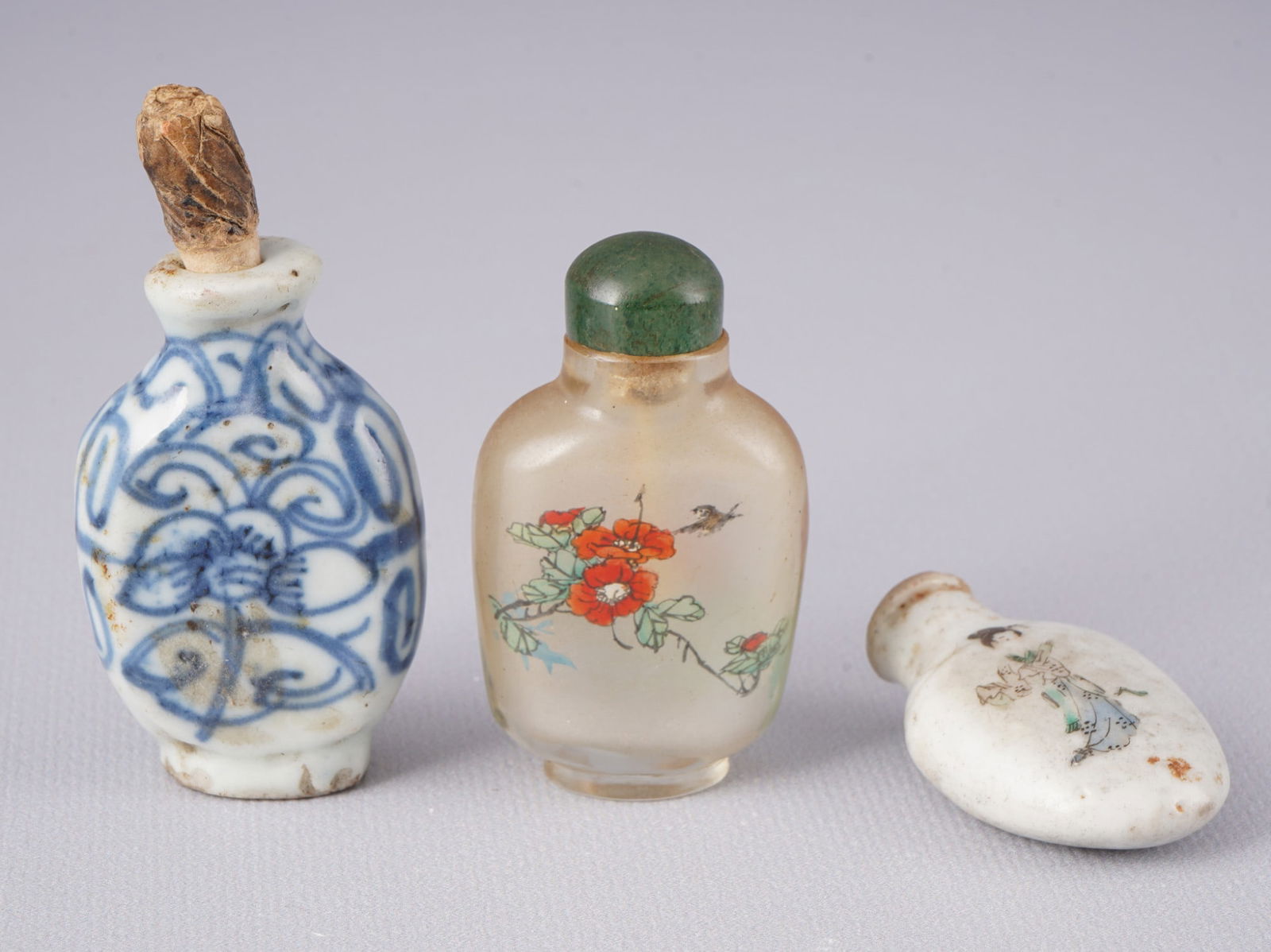 Seven snuff bottles, China - 4