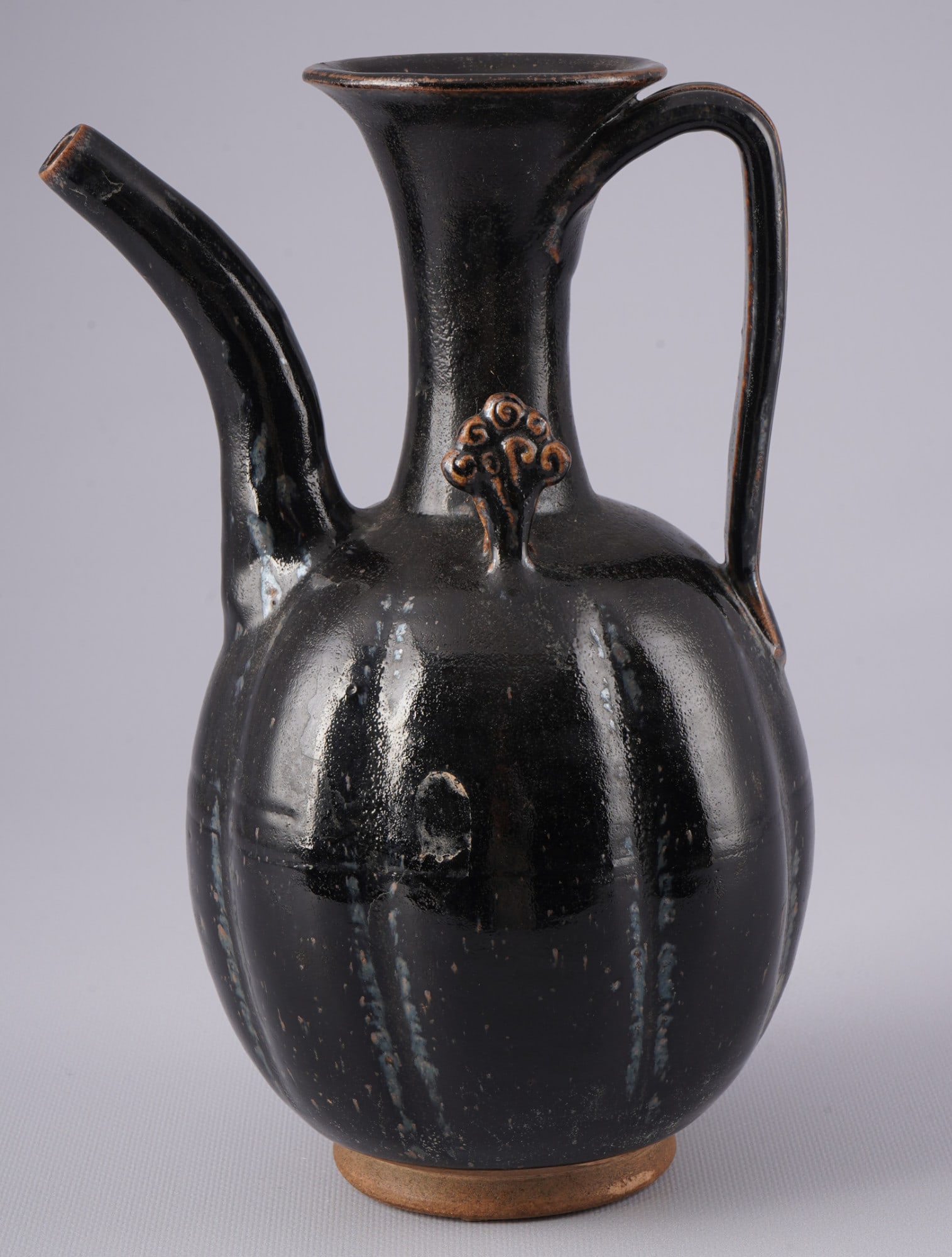 Black-glazed jug, China Ming Dynasty or earlier, (1 of 6)