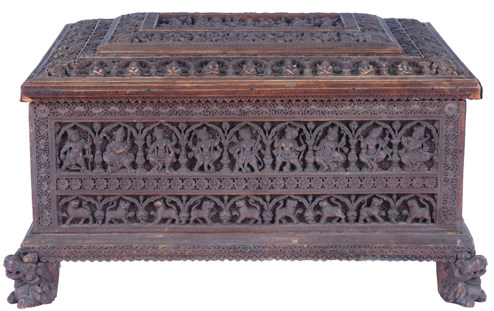 Jewelry chest, India, 19th century (1 of 11)
