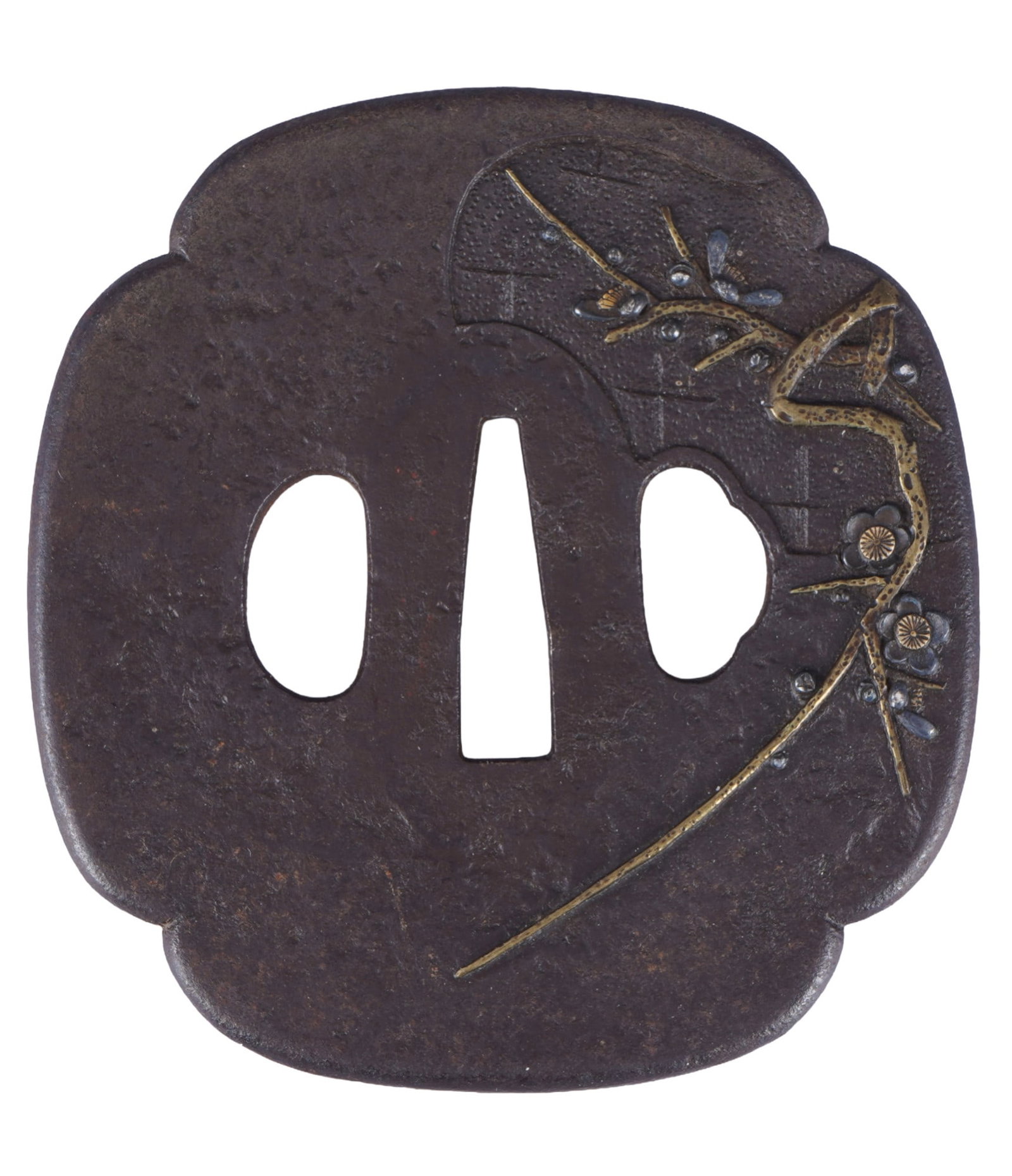 Tsuba Mokko-style, Japan 18th century (1 of 2)