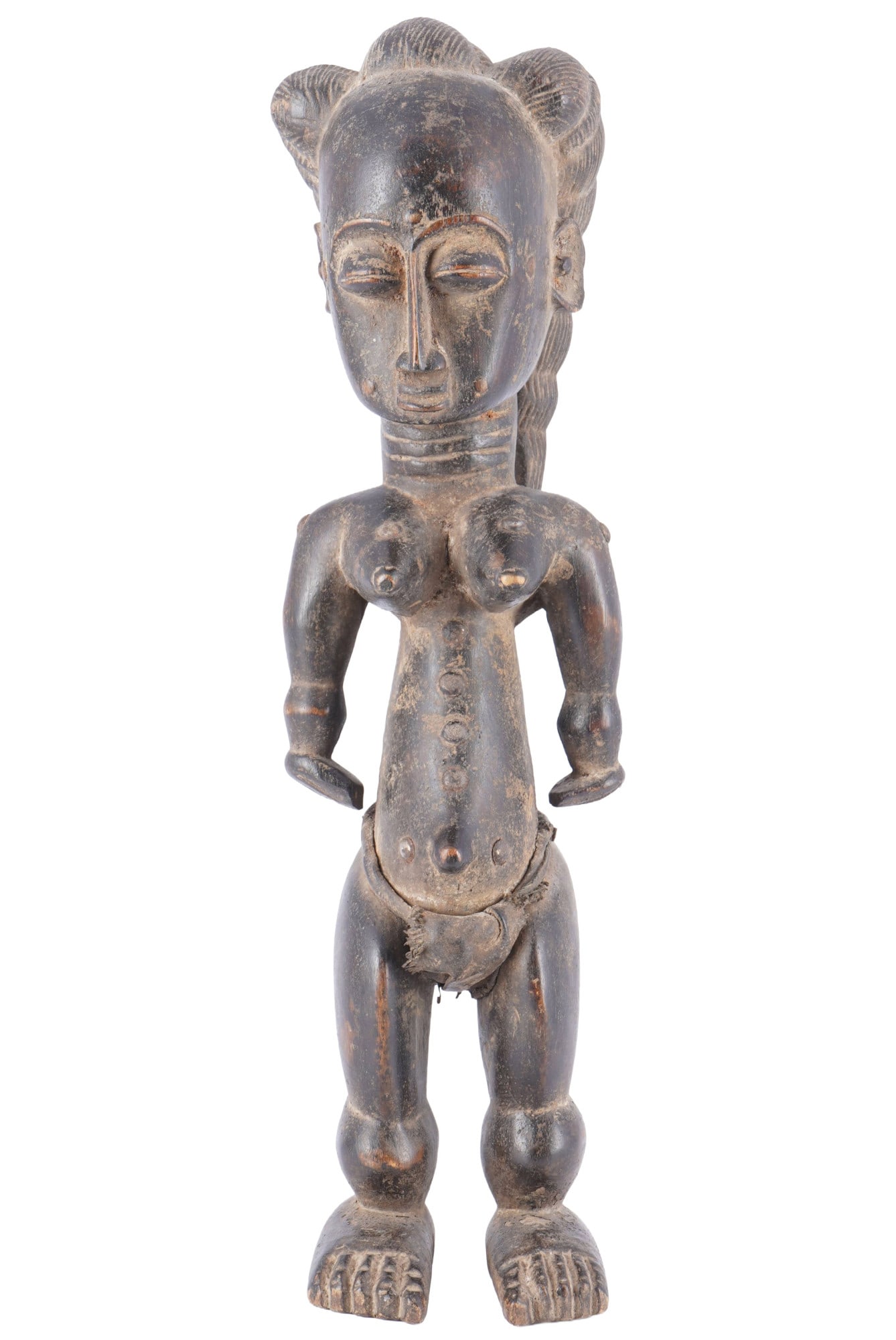 Baule wooden sculpture Waka Sona Ivory Coast, (1 of 7)