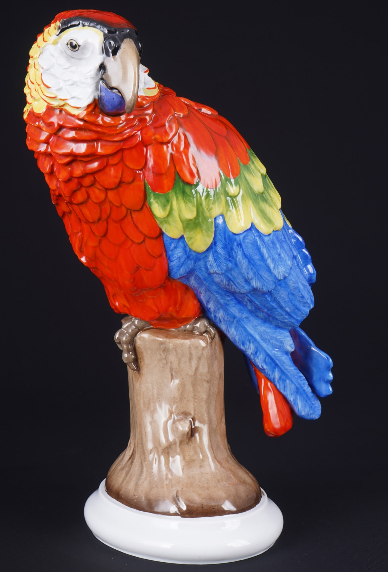Rosenthal Art Nouveau macaw parrot - Dorothea MOLDENHAUER, (1 of 7)