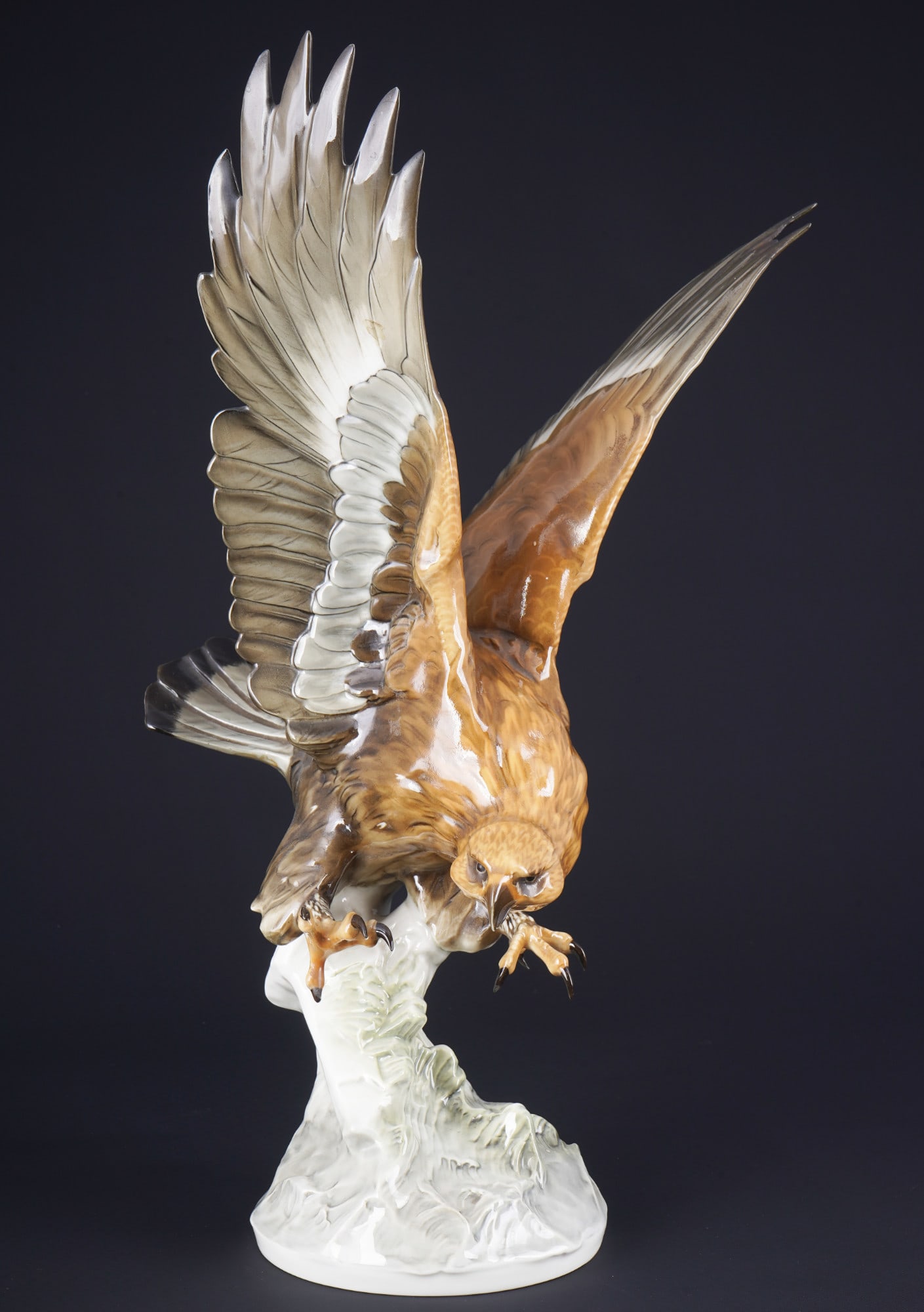 Hutschenreuther golden eagle - Karl TUTTER, (1 of 7)