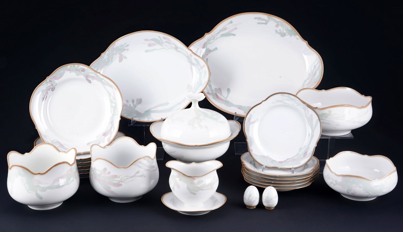 Meissen Floral dinner service for 6 persons - ZEPNER / WERNER, (1 of 5)
