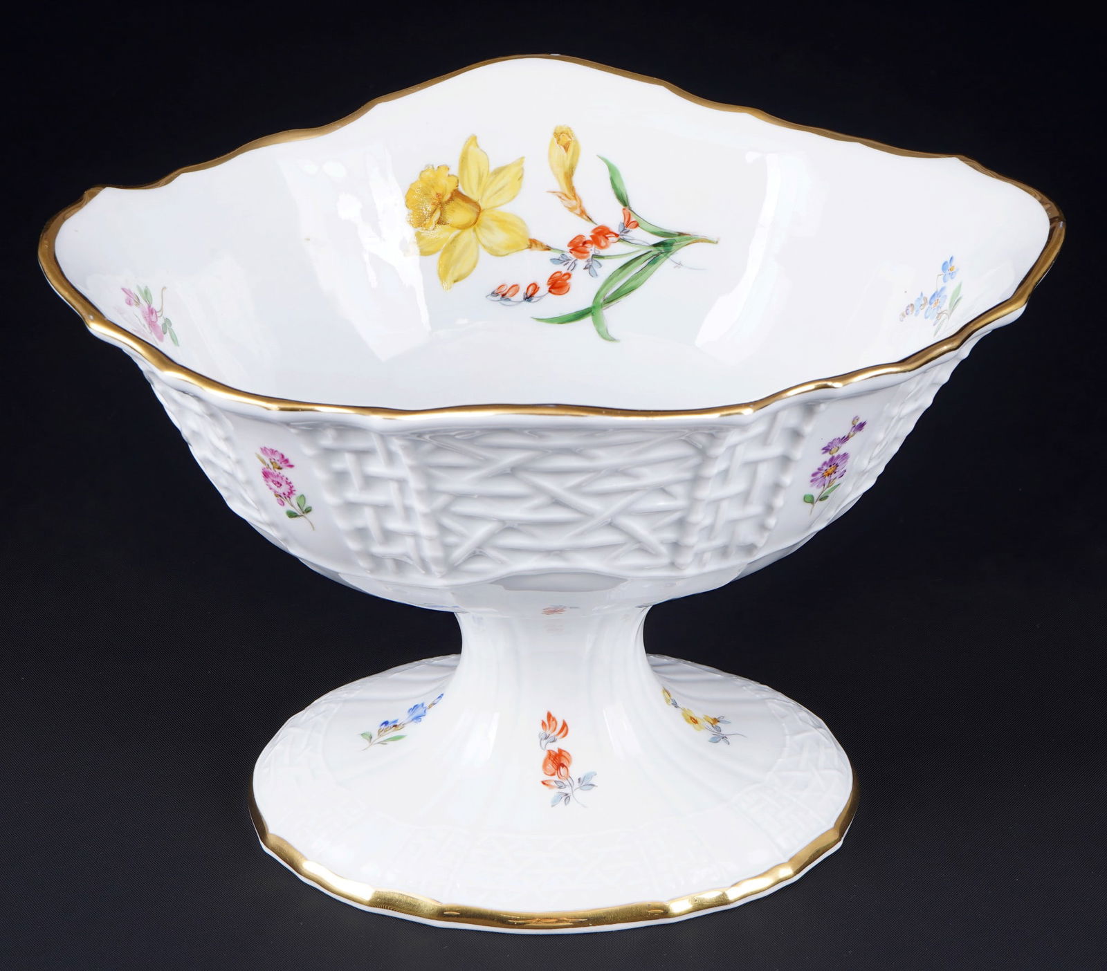 Meissen Flower Old Brandenstein centerpiece 1st choice, (1 of 7)