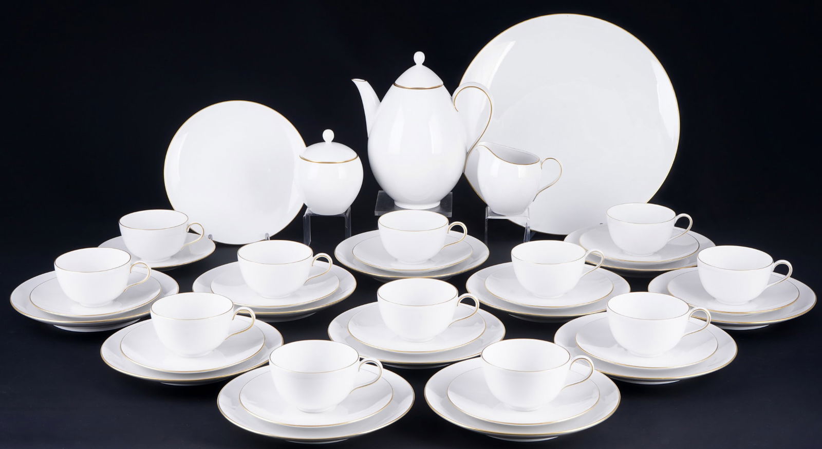 KPM Berlin Urbino coffee service for 6 persons, (1 of 6)