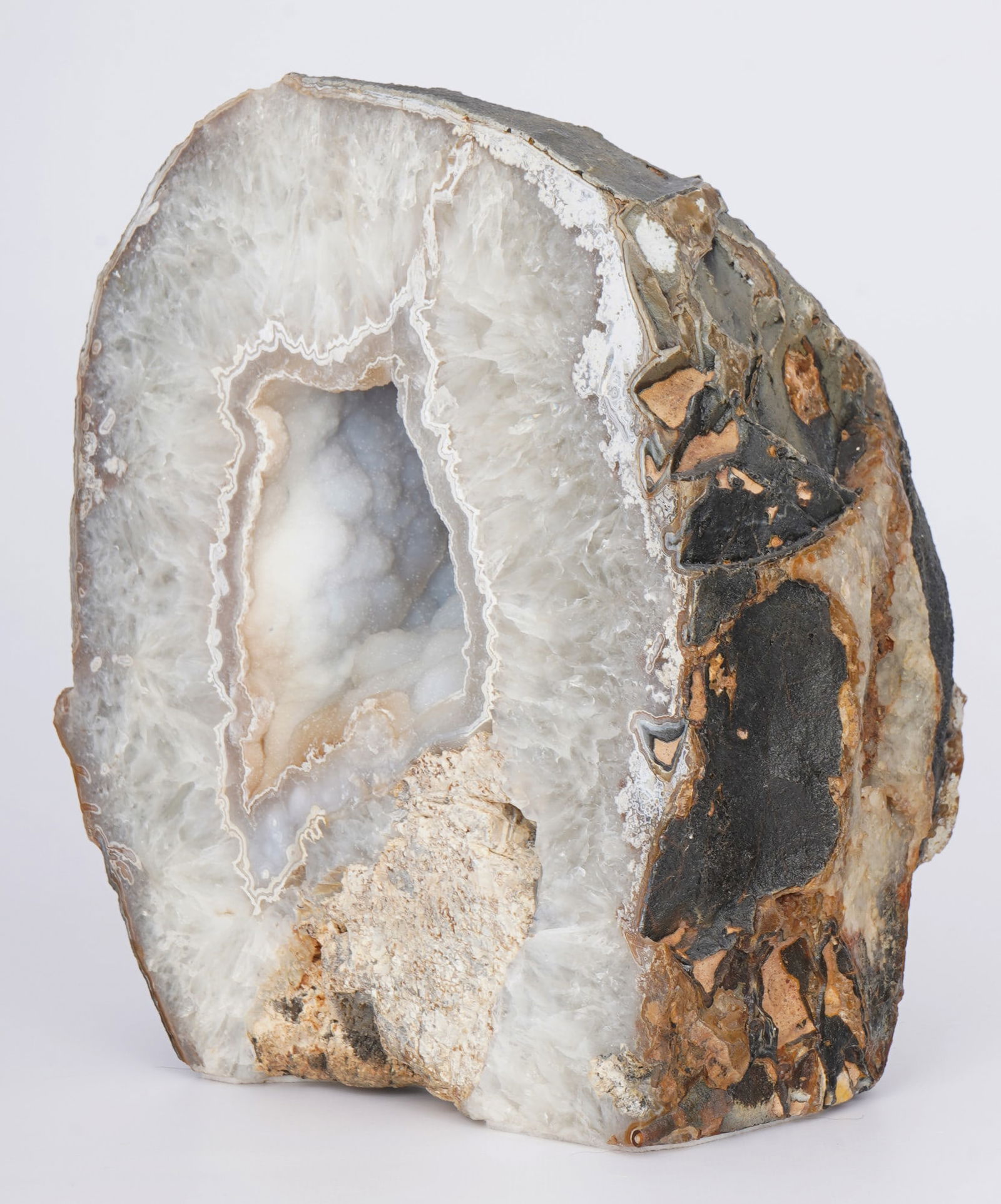 Large Amethyst geode - 15.4 kg, - 4
