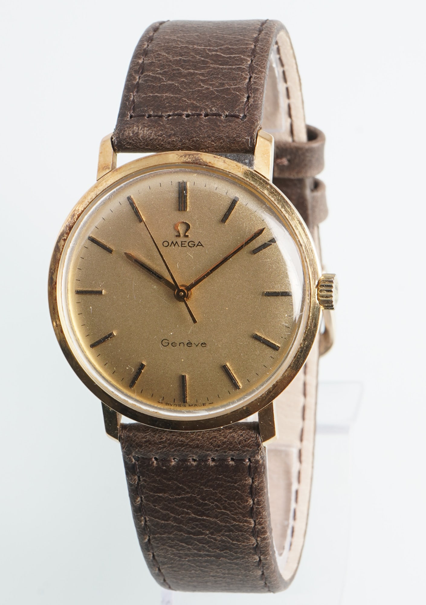 Omega Gold Men's wristwatch, (1 of 5)