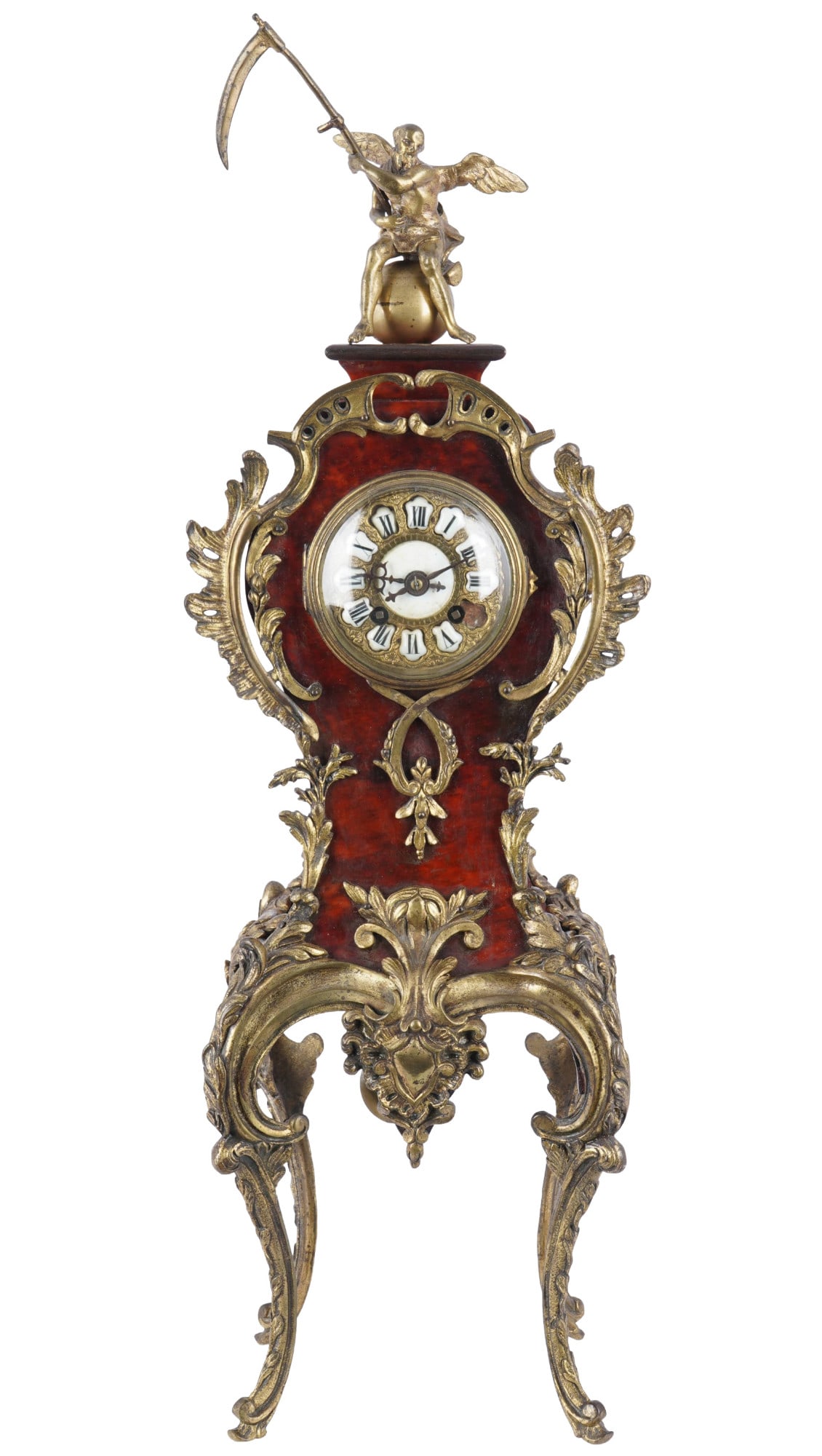 Large console clock / cartel clock "H 53 cm" France 19th century, (1 of 9)