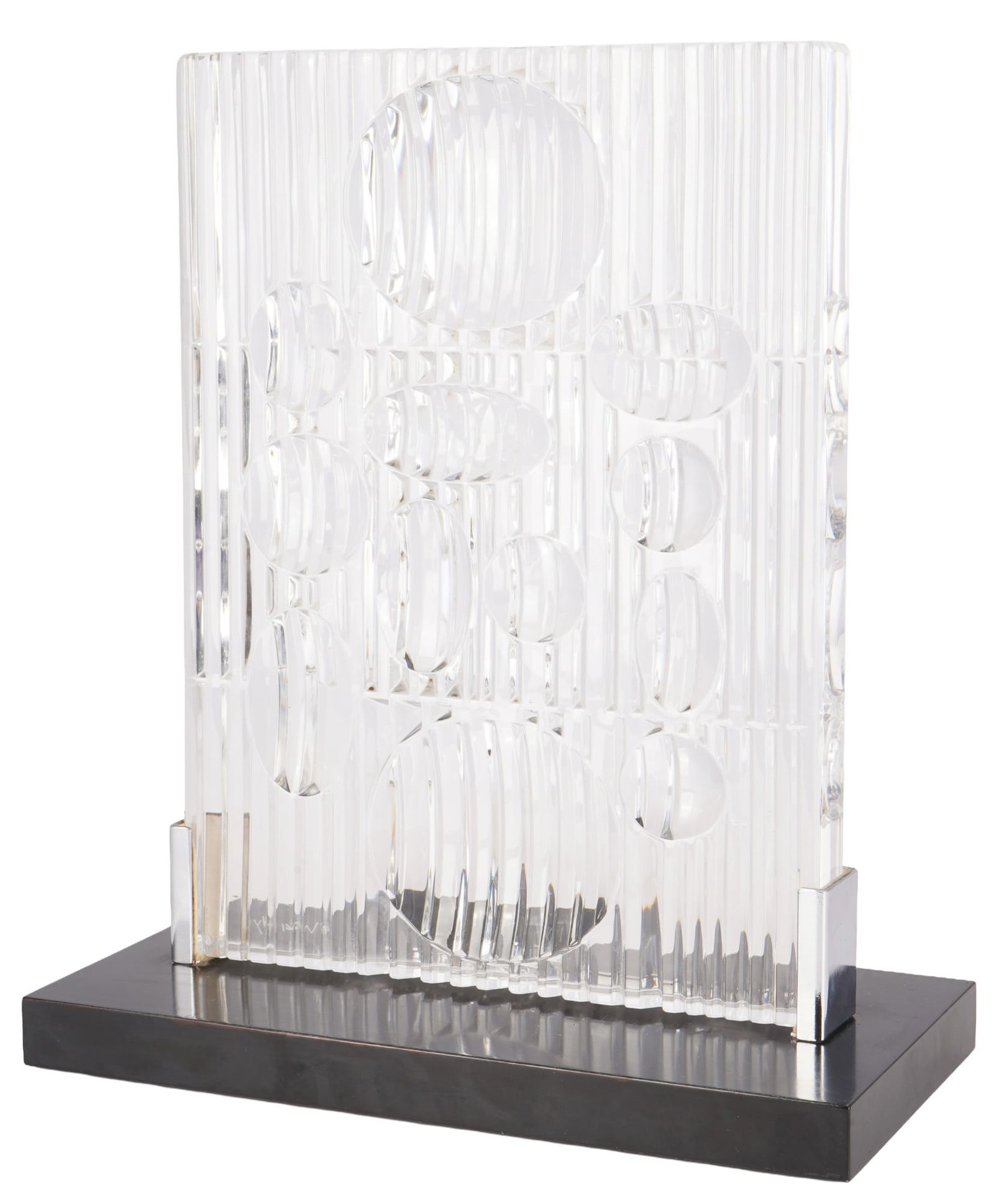 Victor VASARELY (1906–1997) Glass sculpture Erebus, (1 of 6)