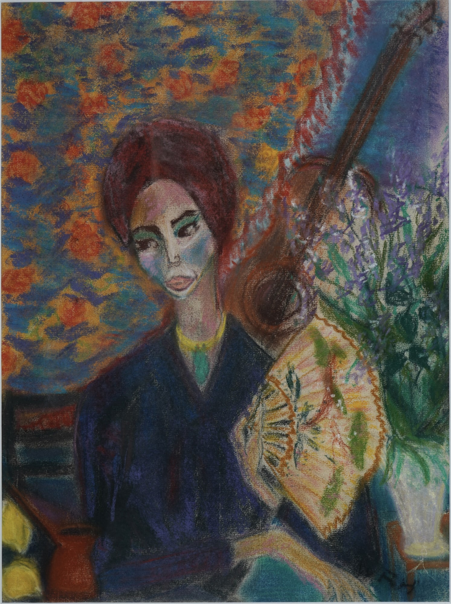 Willy Robert HUTH (1890-1977) Woman with fan, (1 of 3)