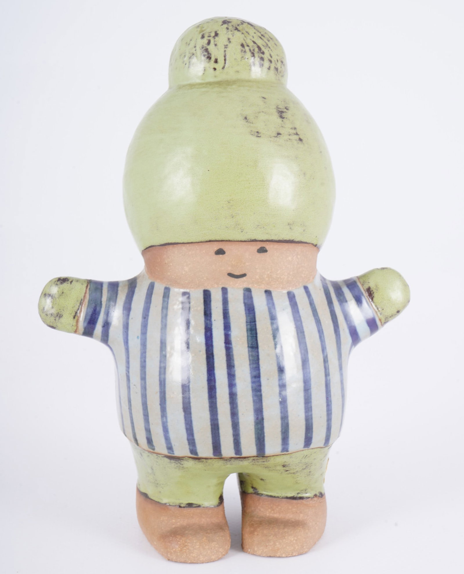 Lisa LARSON (1931-2024) Gustavsberg Kalle with cap, (1 of 6)