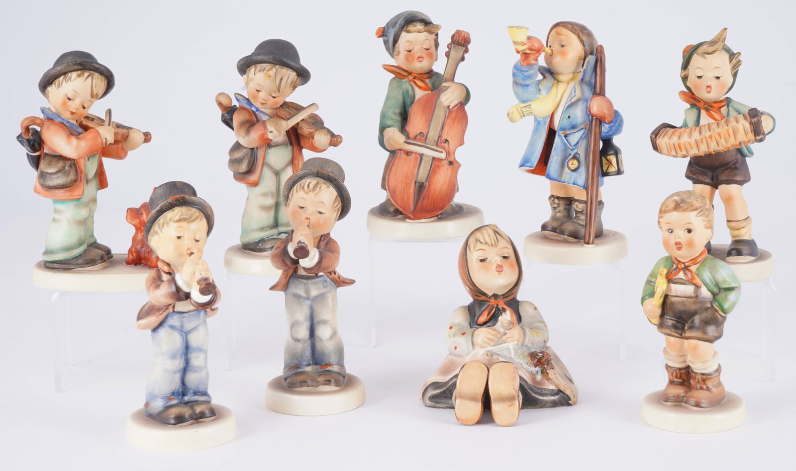 Hummel / Goebel 9 musician children, (1 of 7)