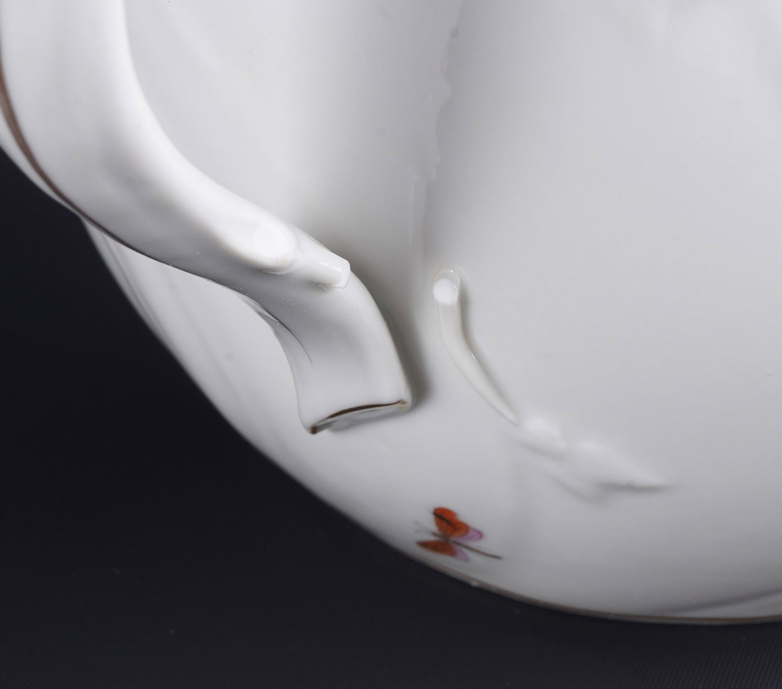 Herend Pheasant large tea pot, - 6