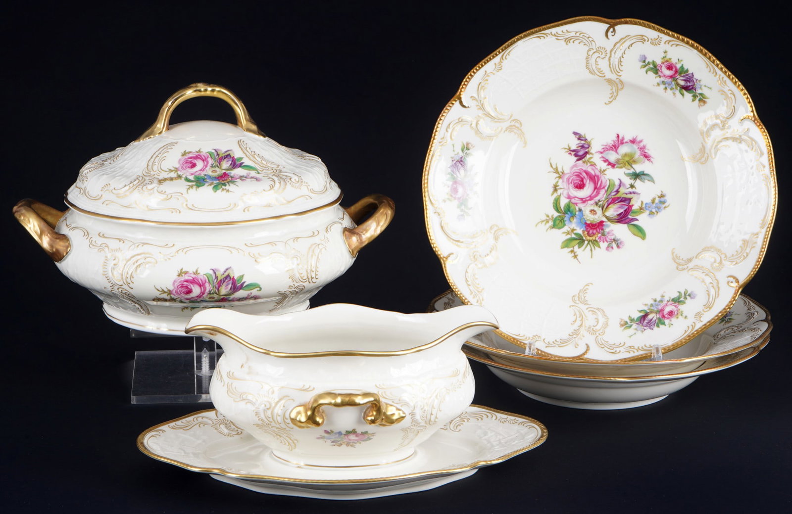 Rosenthal Sanssouci Diplomat Ivory dinner - part service, (1 of 5)
