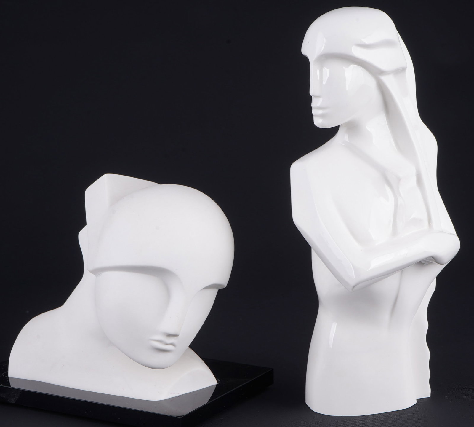 Emil Schult (1946) Cubist bust and half-figure, (1 of 9)