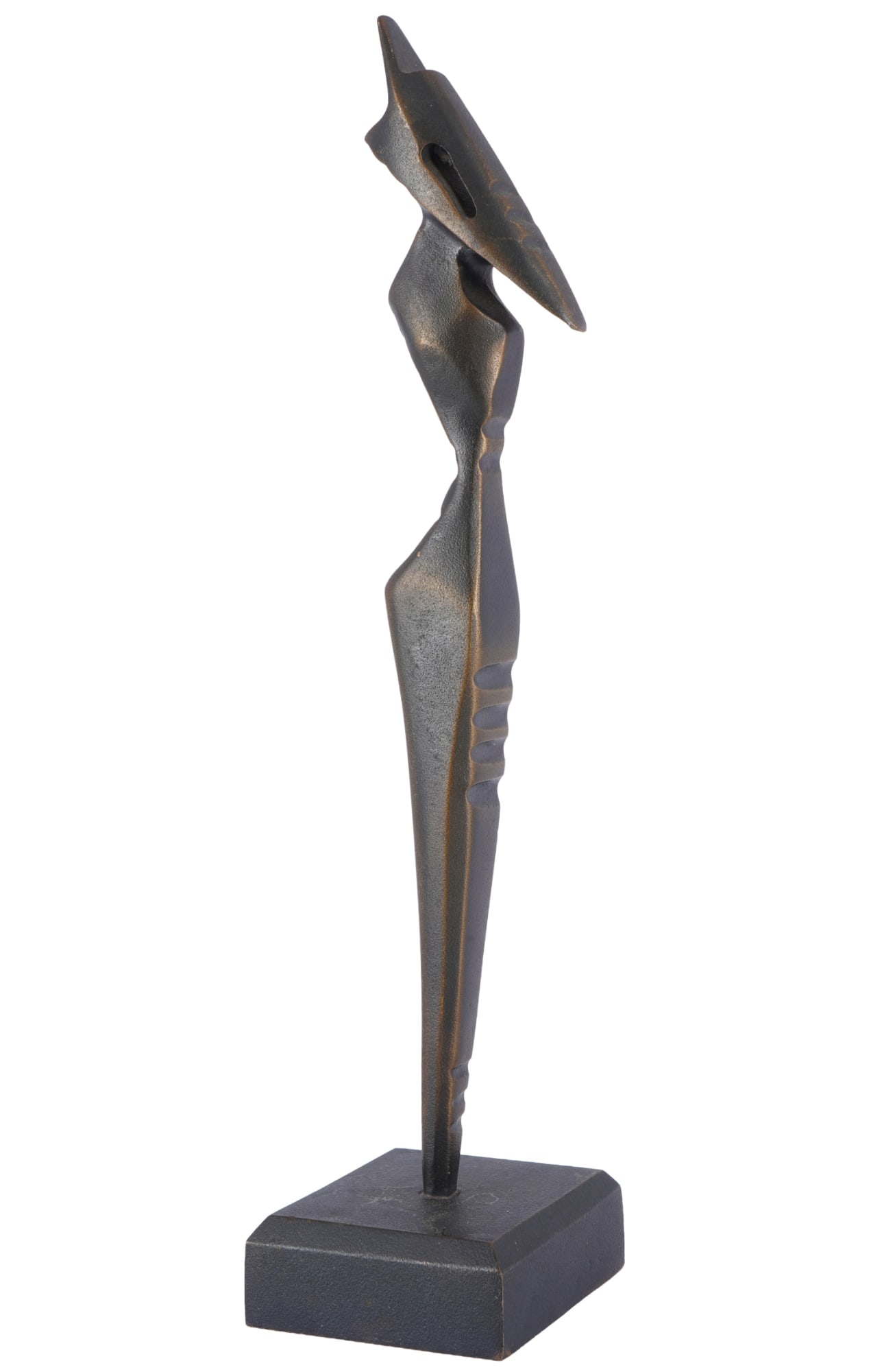 Gerd EDINGER (*1951) large bronze XO Signs figure, (1 of 6)