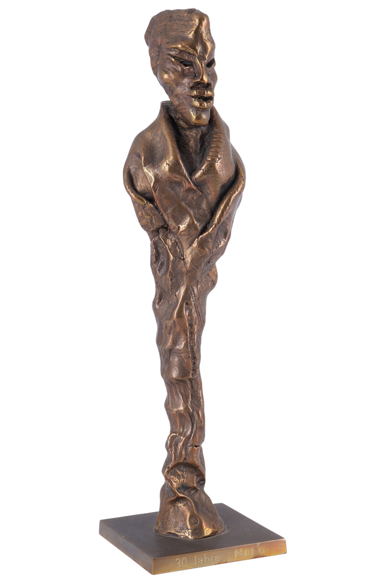 Gerd EDINGER (*1951) large bronzes XO Signs figure 3/20, (1 of 8)